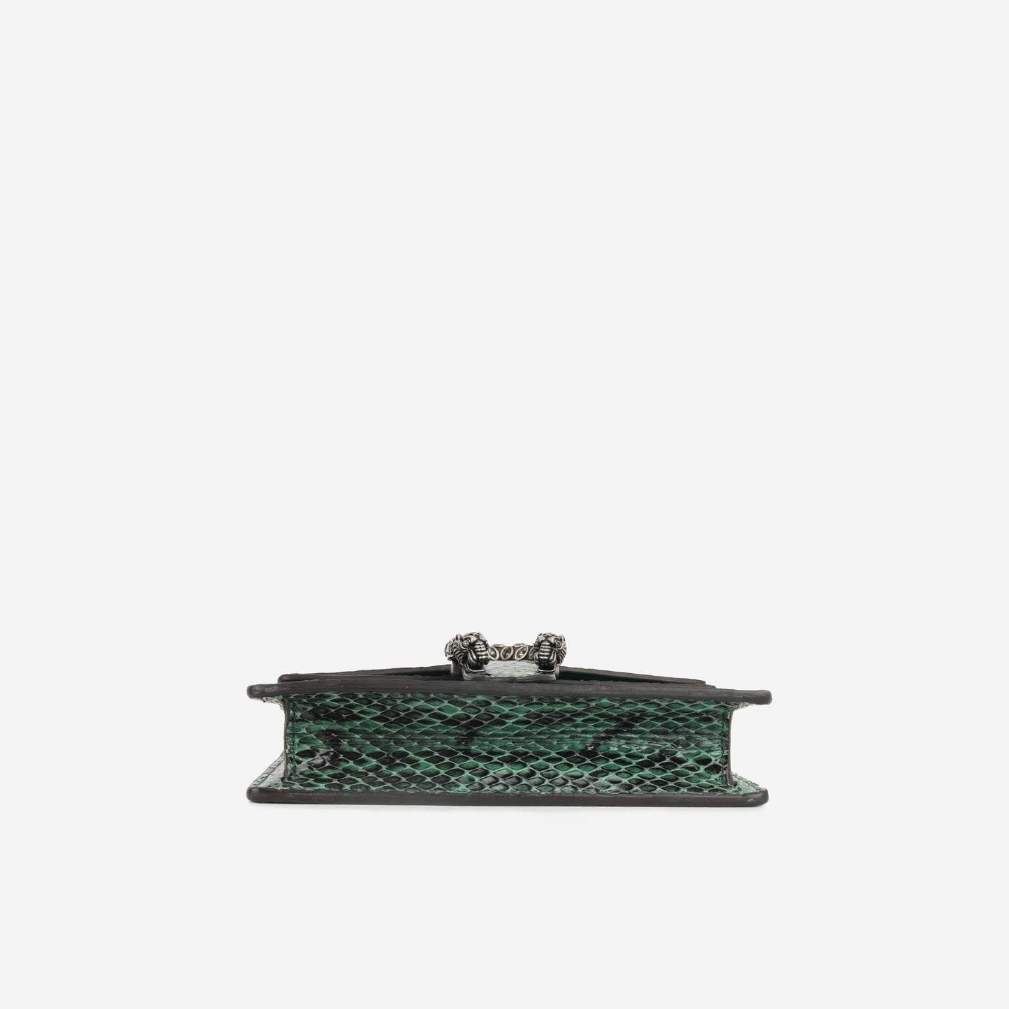 Gucci Super Mini Dionysus - Green Python | Antique Silver