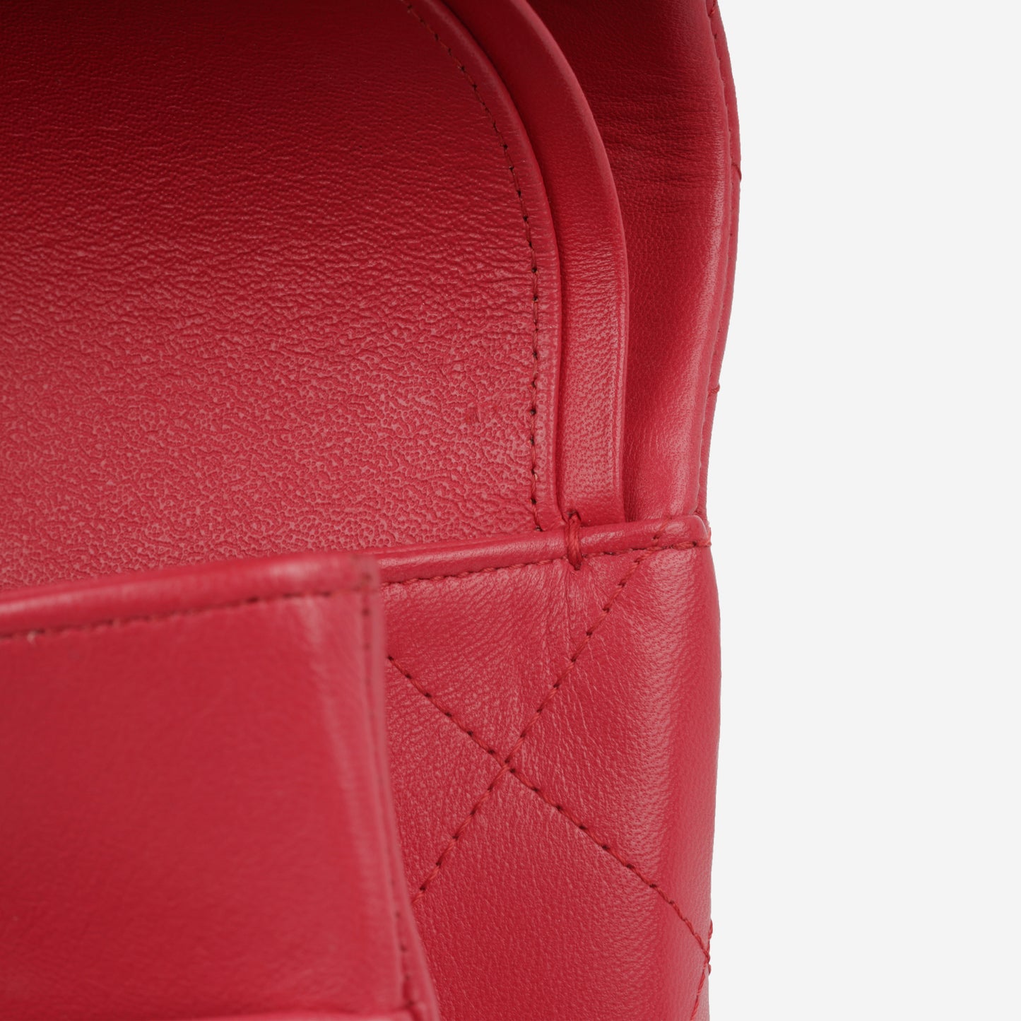 Chanel Classic Flap Bag - Raspberry Lambskin | Champagne Gold Hardware