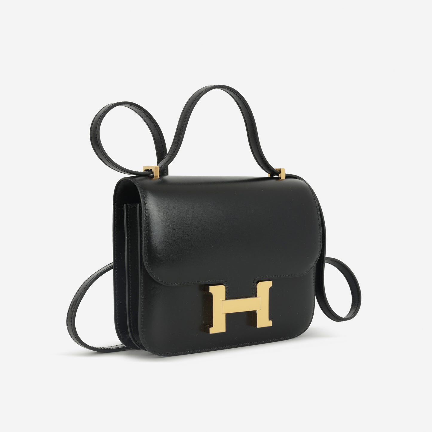 Hermès Constance 18 - Black Box Calf | Gold Hardware