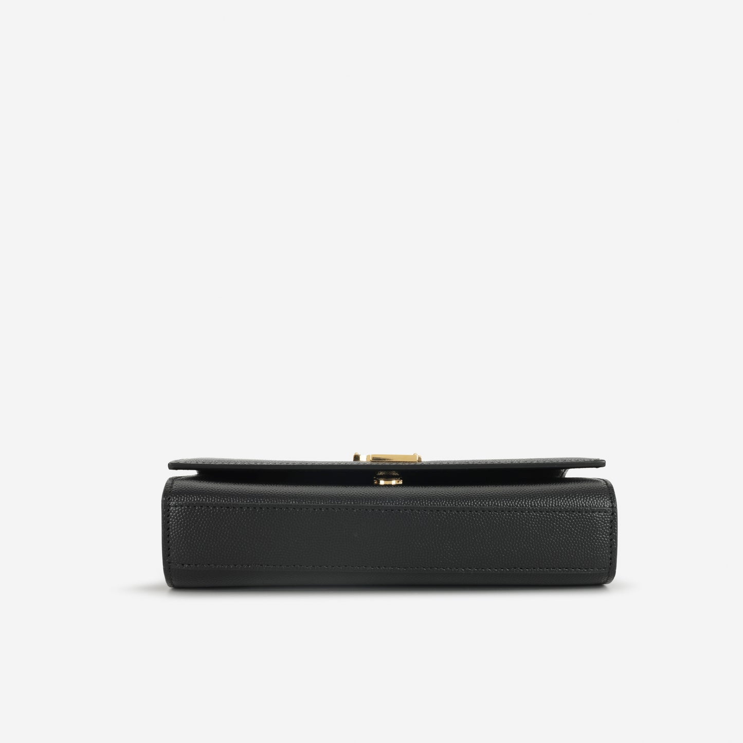 Saint Laurent Small Kate - Black Grained Leather | Gold Hardware