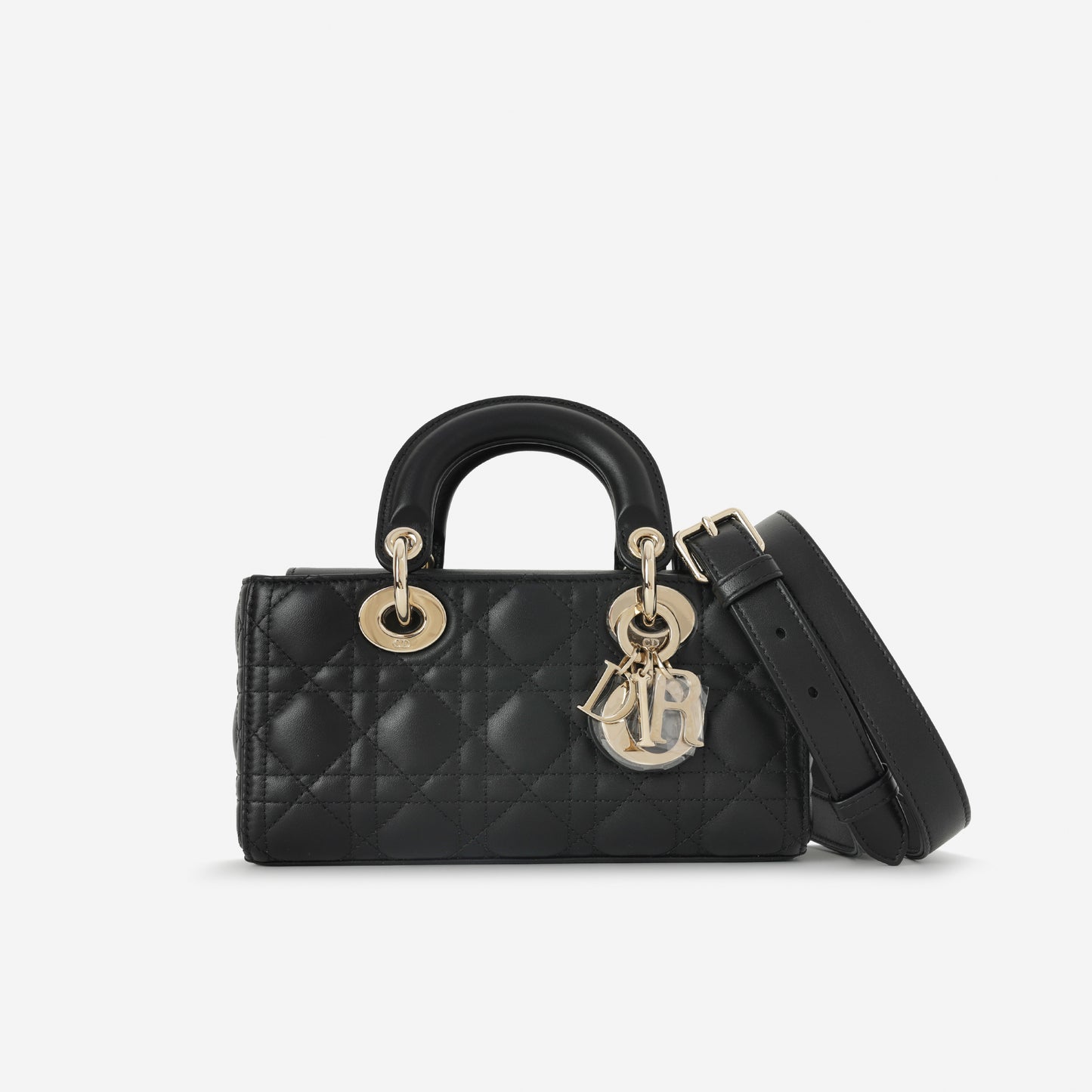 Dior Lady D-Joy - Black Lambskin | Champagne Gold Hardware