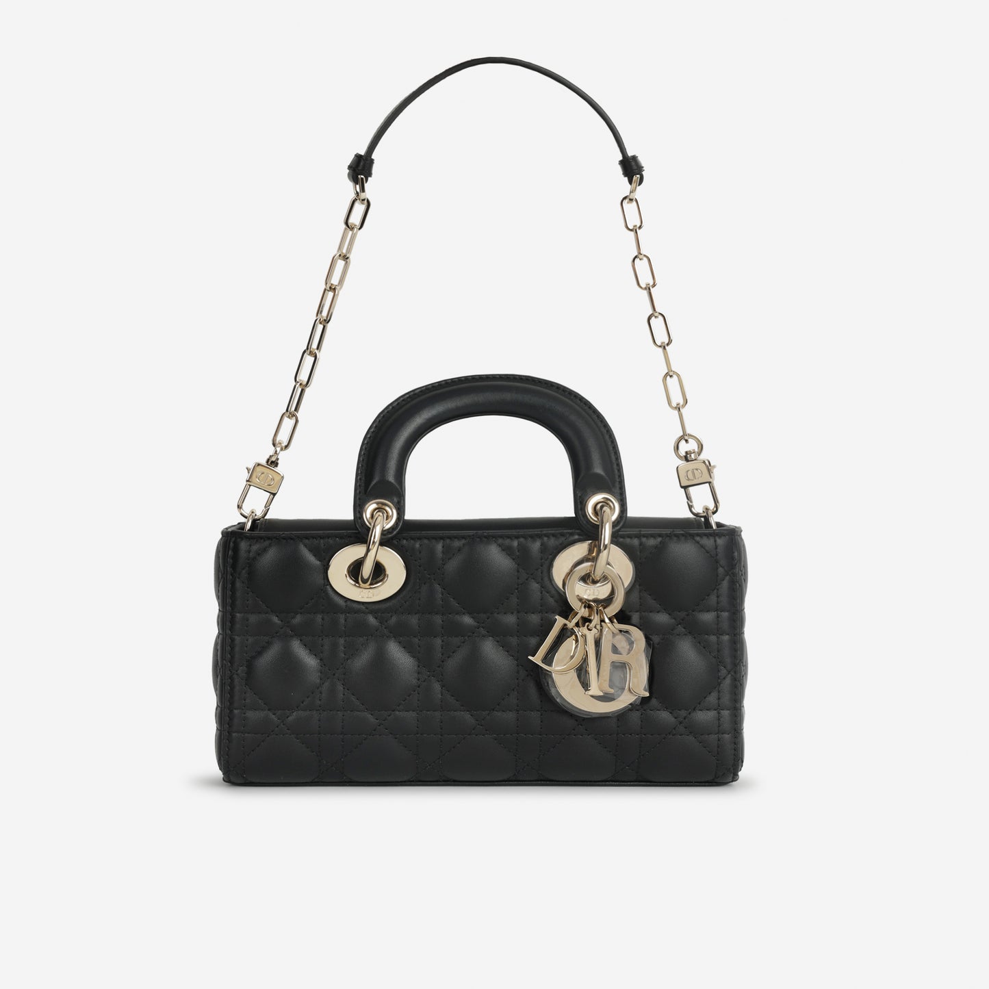 Dior Lady D-Joy - Black Lambskin | Champagne Gold Hardware