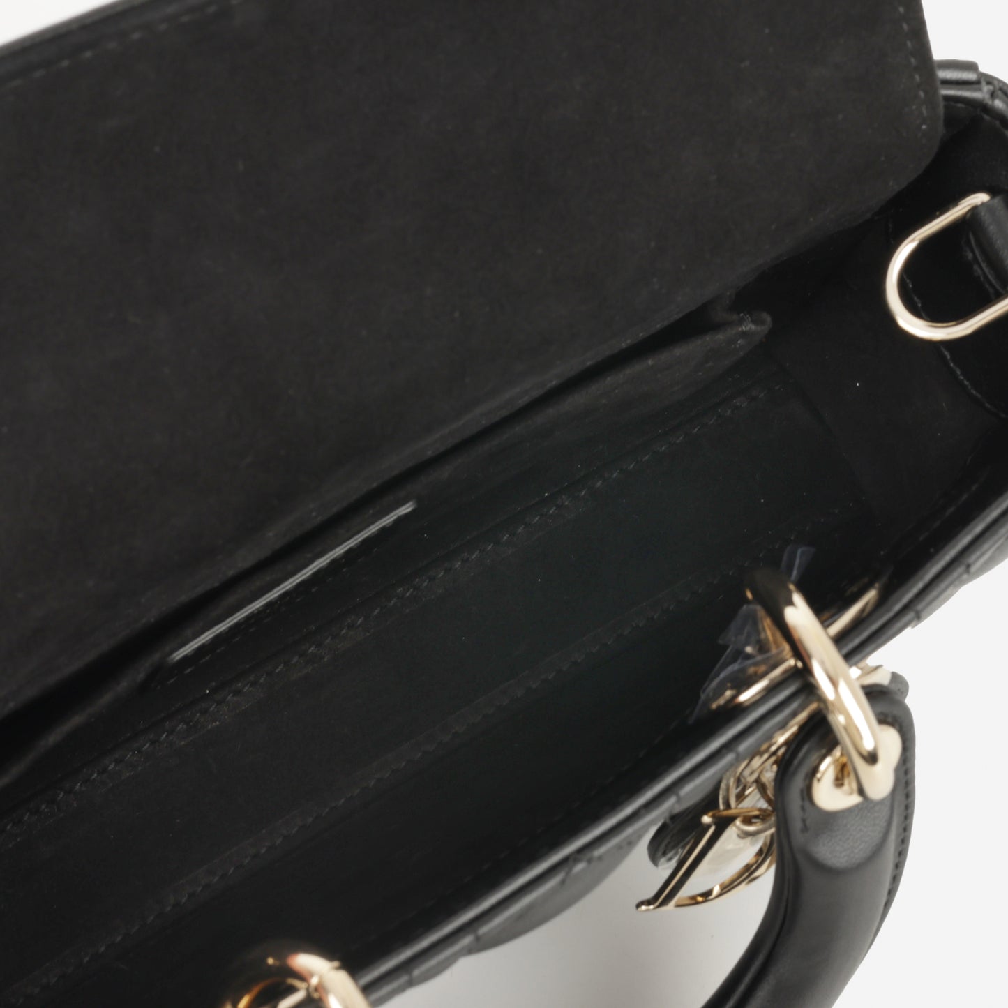 Dior Lady D-Joy - Black Lambskin | Champagne Gold Hardware