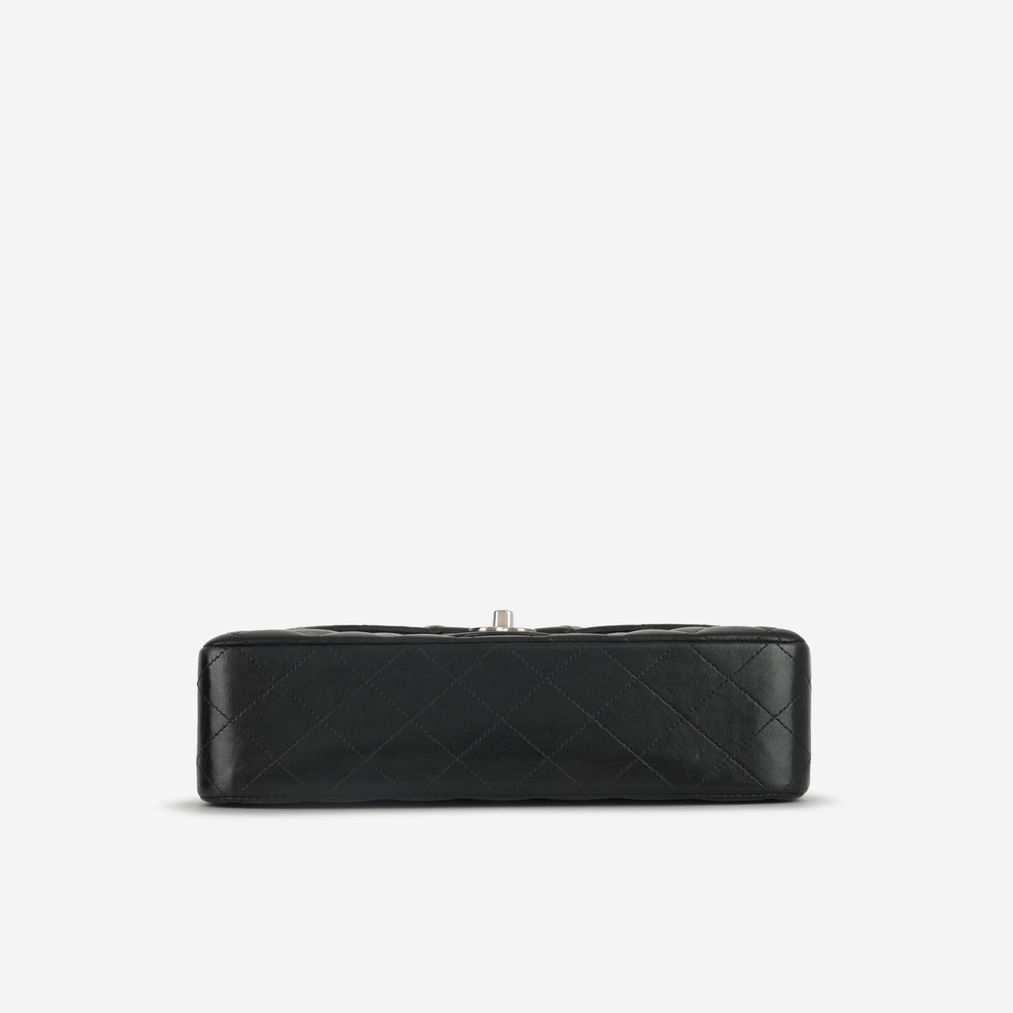 Chanel Medium Classic Flap - Black Lambskin | Silver Hardware