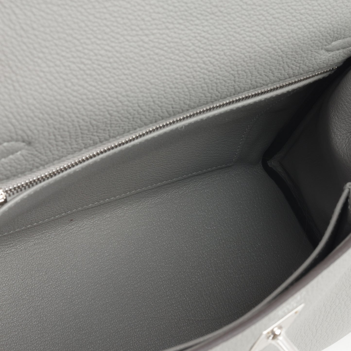 Hermès Kelly 25 - Gris Mouette Togo | Palladium Hardware