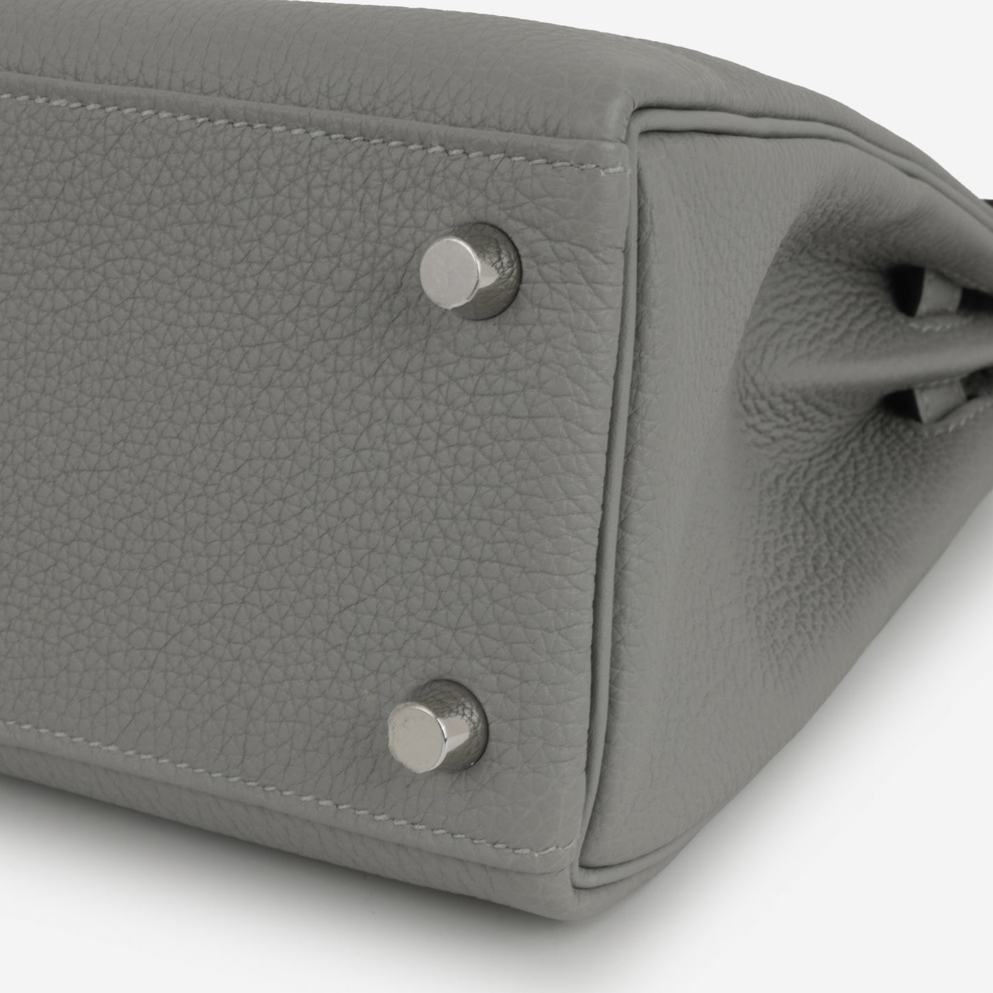 Hermès Kelly 25 - Gris Mouette Togo | Palladium Hardware