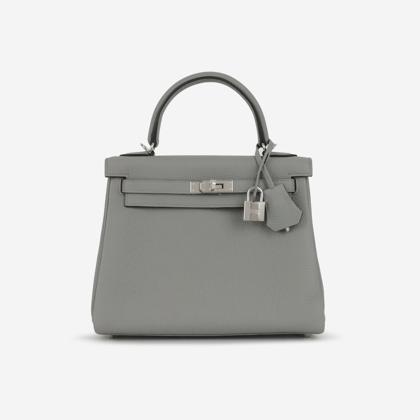 Hermès Kelly 25 - Gris Mouette Togo | Palladium Hardware