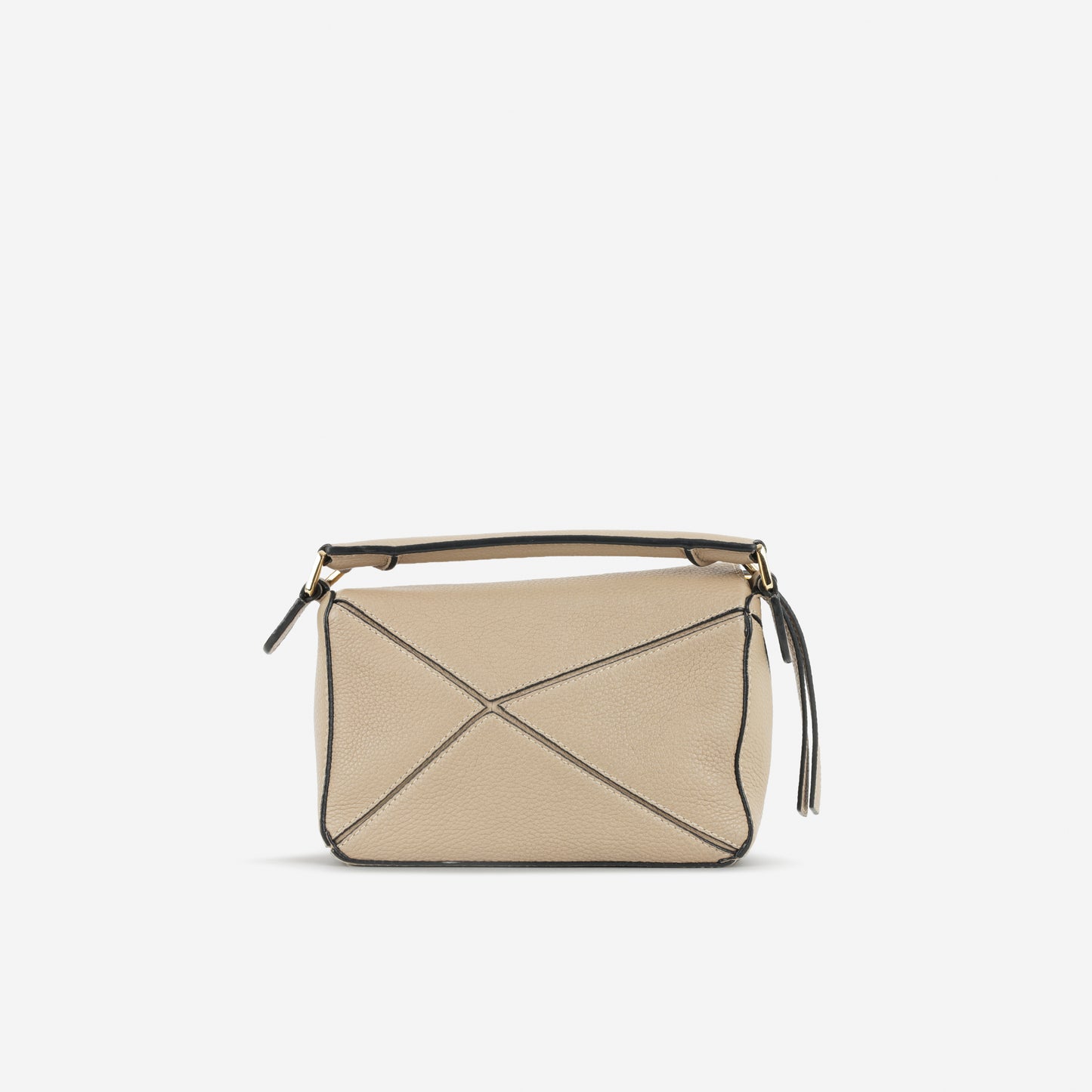 Loewe Mini Puzzle Bag - Sand Grained Calfskin | Gold Hardware