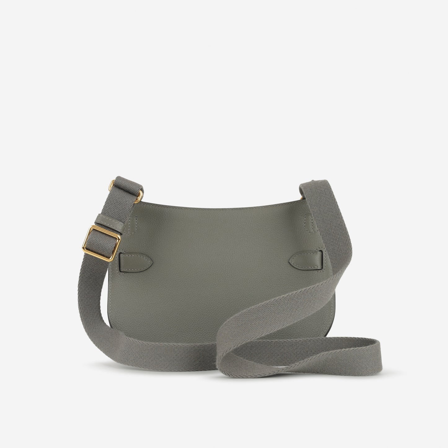 Hermès Mini Jypsiere - Gris Meyer Evercolour | Gold Hardware