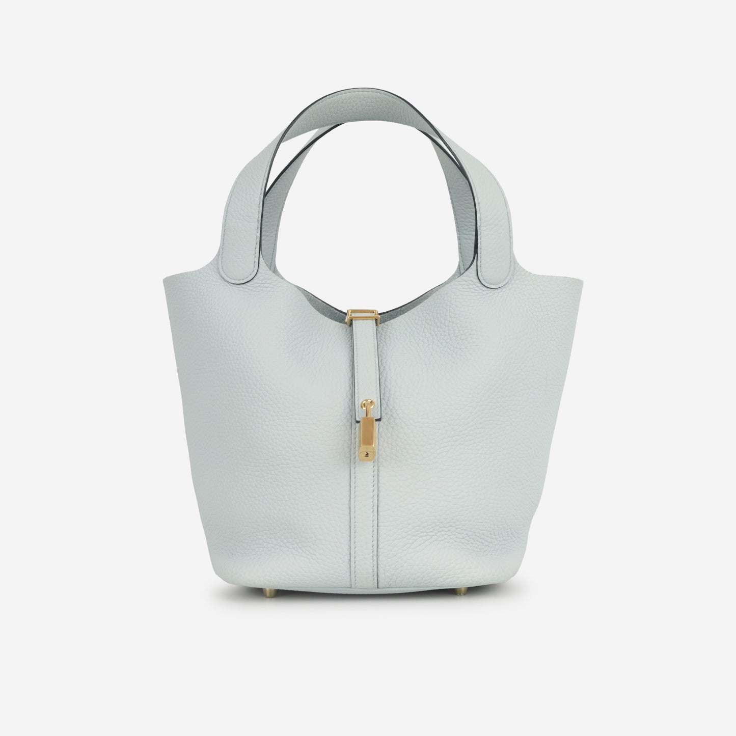 Hermès Picotin 22 - Bleu Pale Clemence | Permabrass Hardware