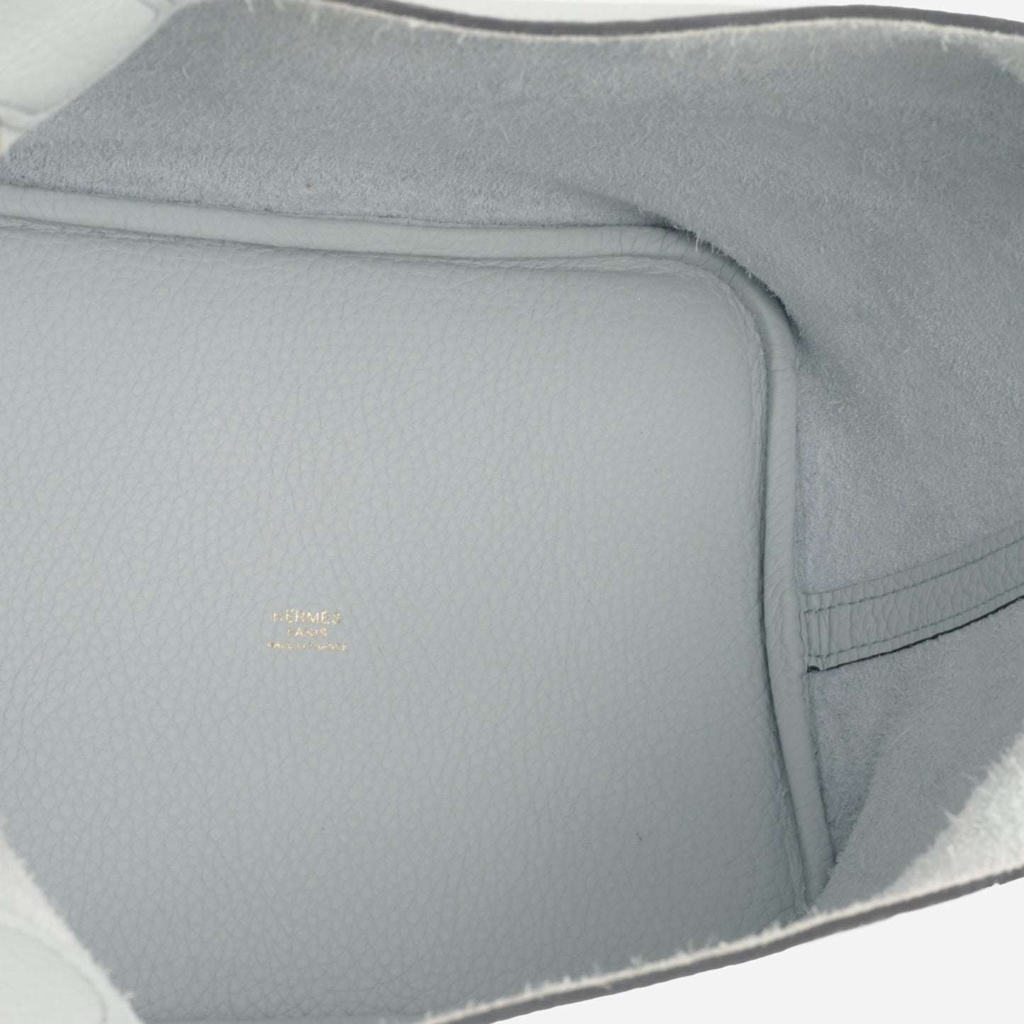 Hermès Picotin 22 - Bleu Pale Clemence | Permabrass Hardware