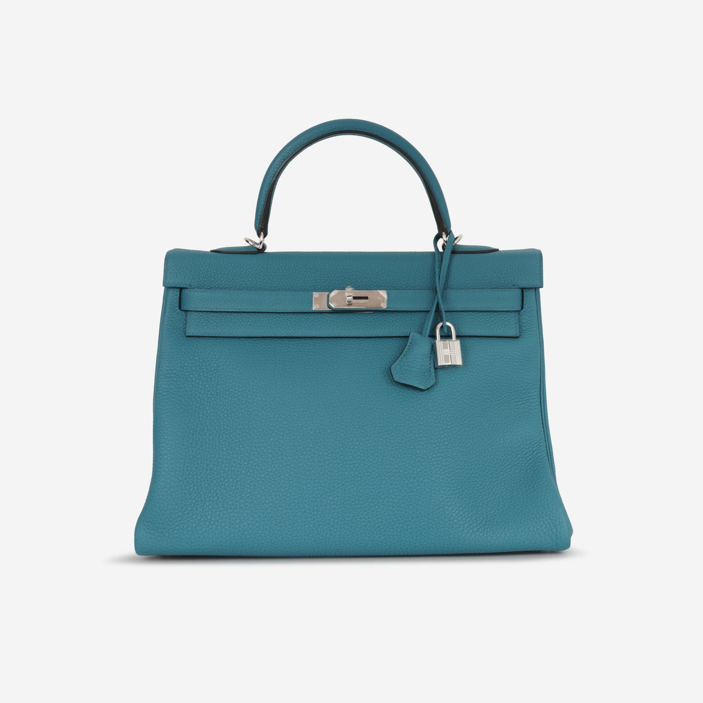 Hermès Kelly 32 - Blue Izmir Togo | Palladium Hardware
