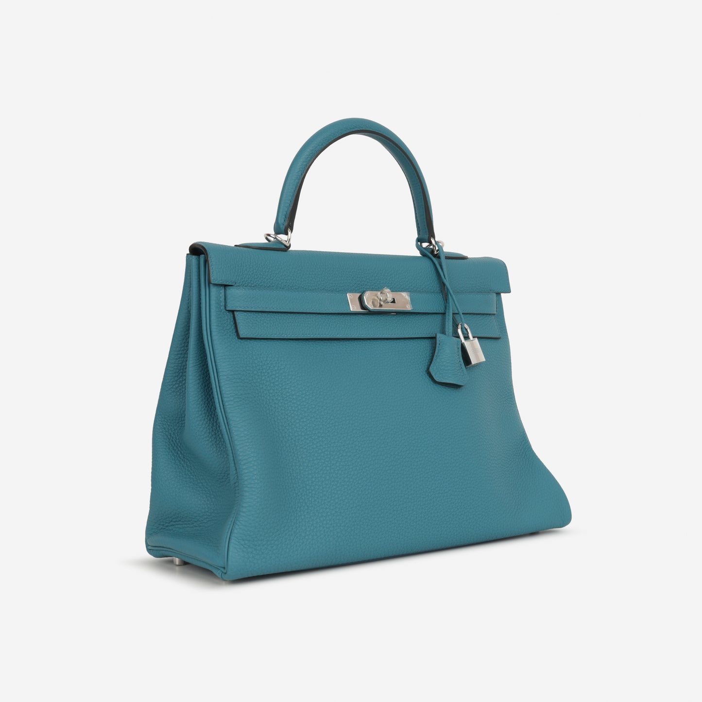 Hermès Kelly 32 - Blue Izmir Togo | Palladium Hardware
