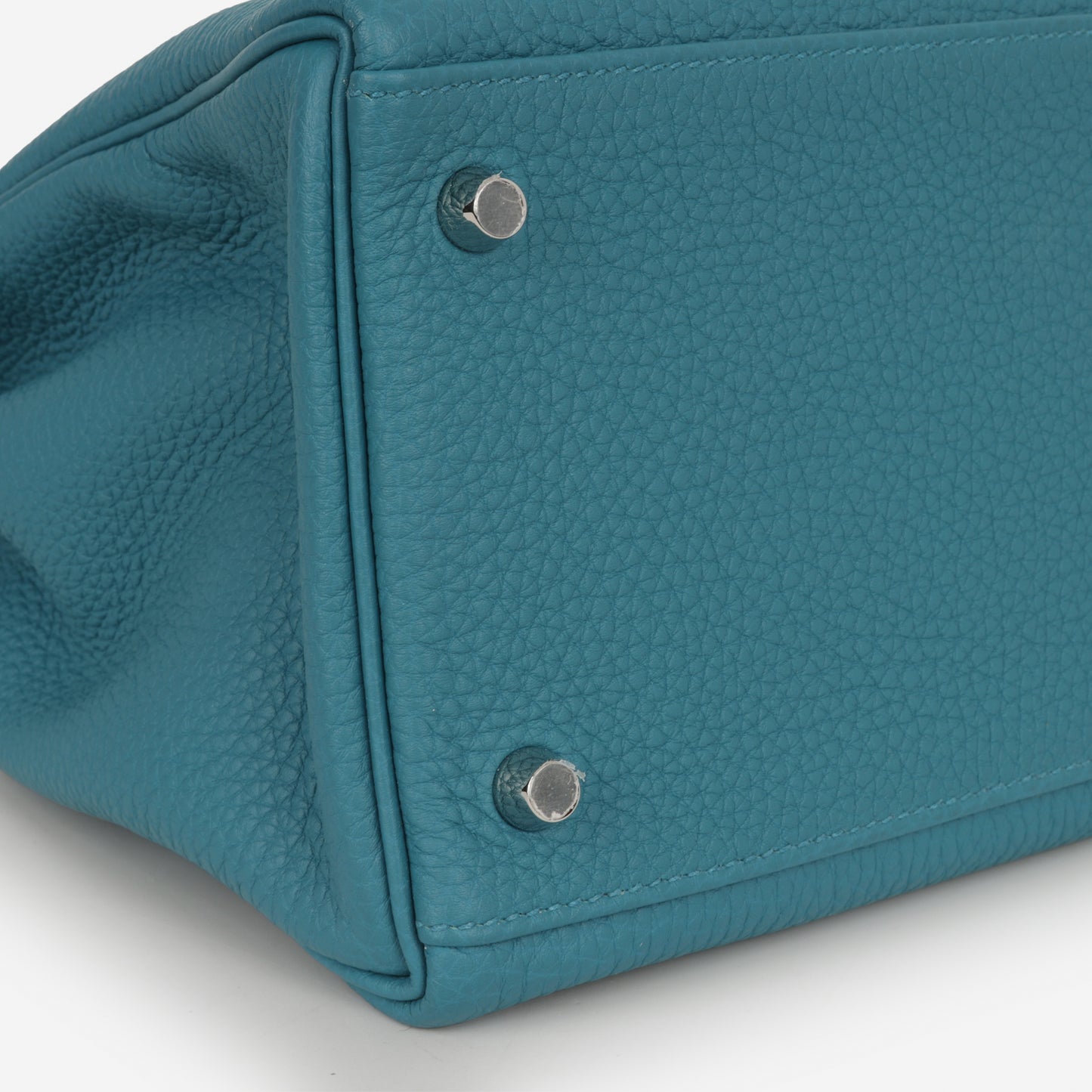 Hermès Kelly 32 - Blue Izmir Togo | Palladium Hardware