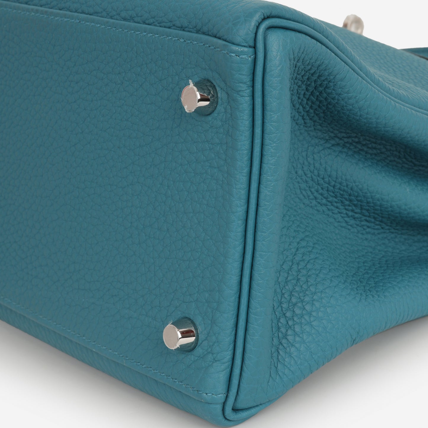 Hermès Kelly 32 - Blue Izmir Togo | Palladium Hardware