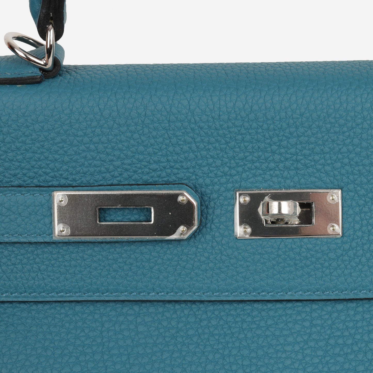 Hermès Kelly 32 - Blue Izmir Togo | Palladium Hardware