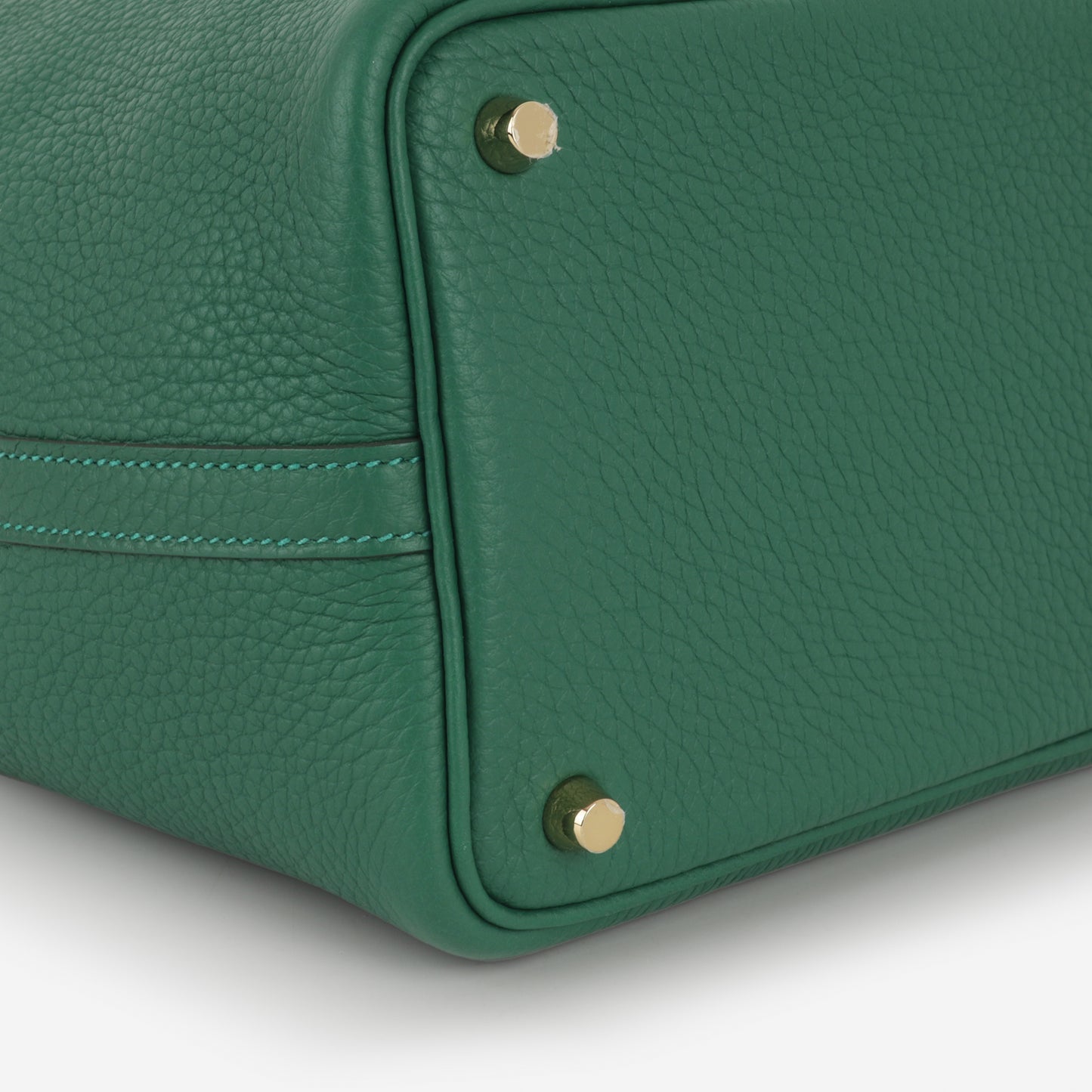 Hermès Picotin 18 Eclat - Vert Moyen / Vert Peppermint Clemence | Gold Hardware