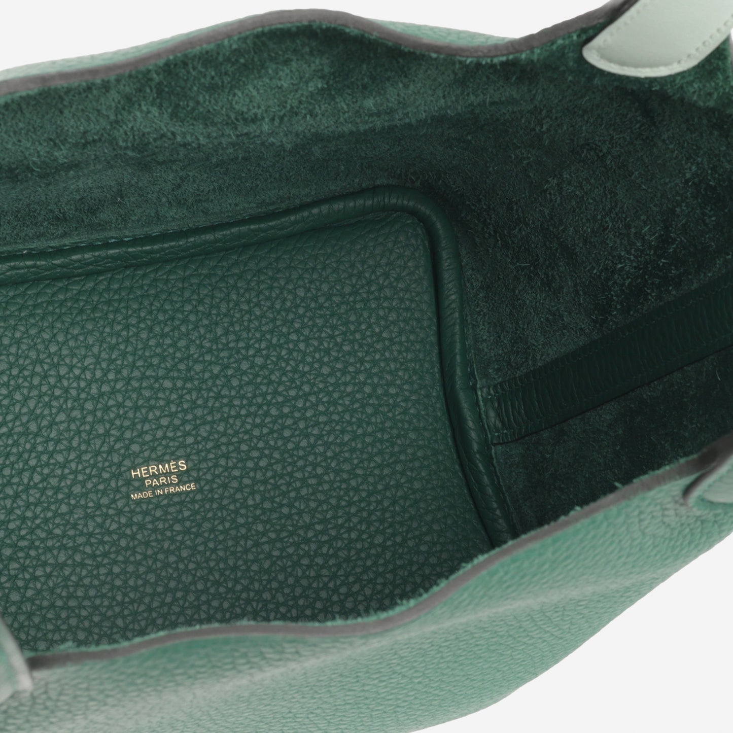 Hermès Picotin 18 Eclat - Vert Moyen / Vert Peppermint Clemence | Gold Hardware
