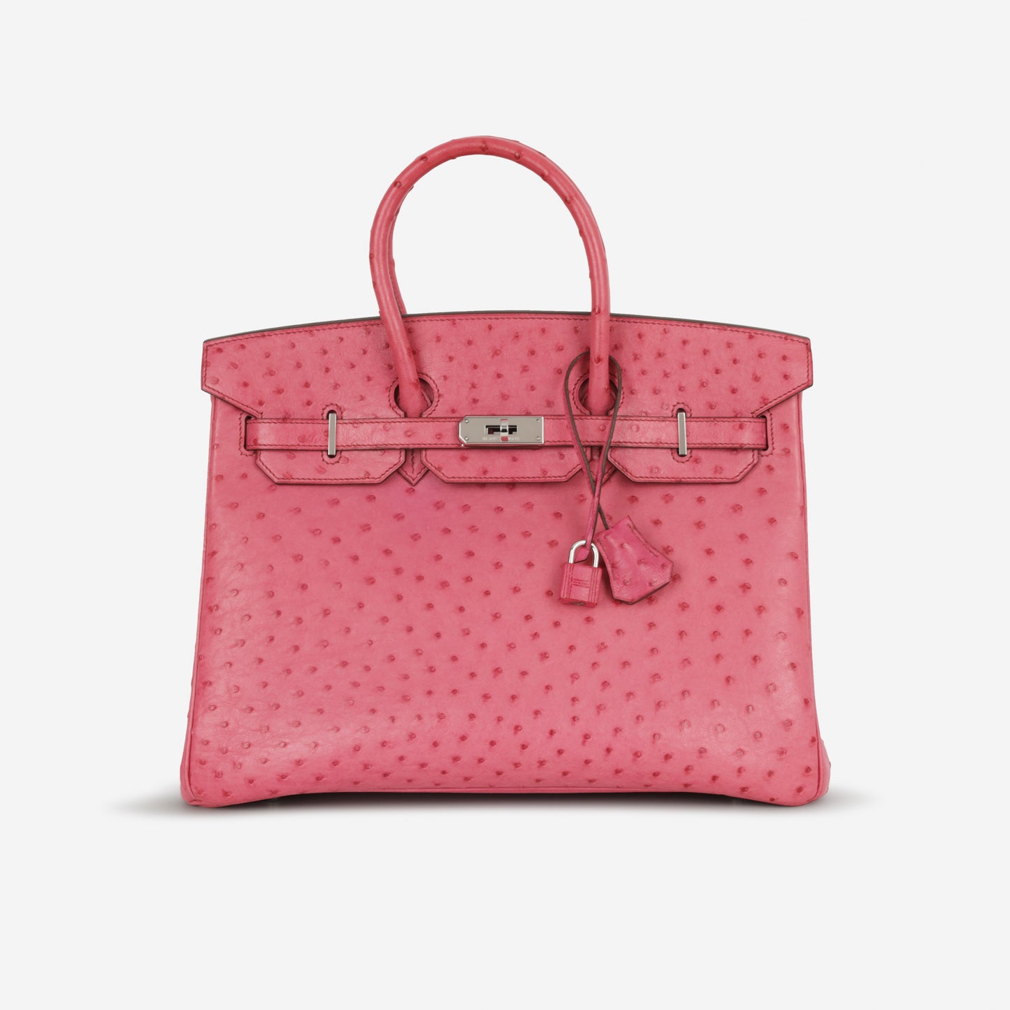 Hermès Birkin 35 - Fuchsia Ostrich | Palladium Hardware