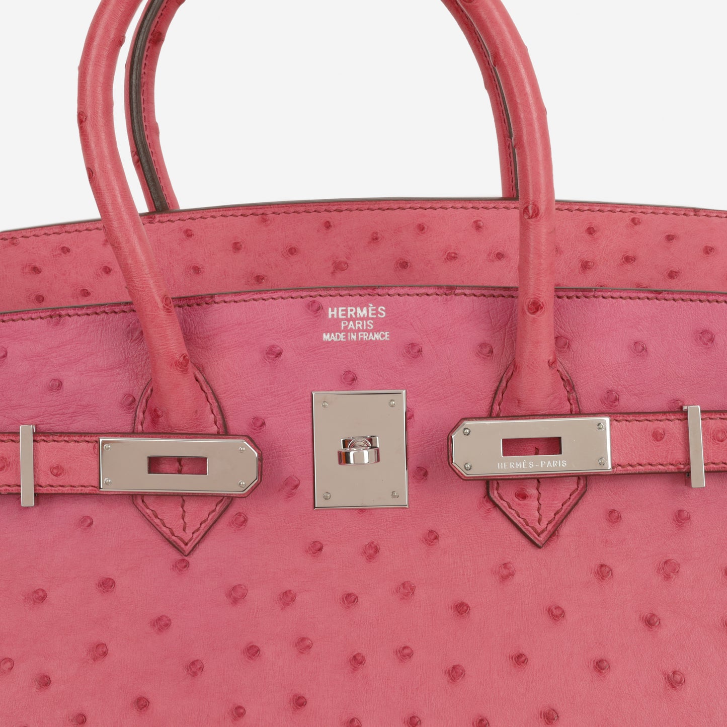 Hermès Birkin 35 - Fuchsia Ostrich | Palladium Hardware
