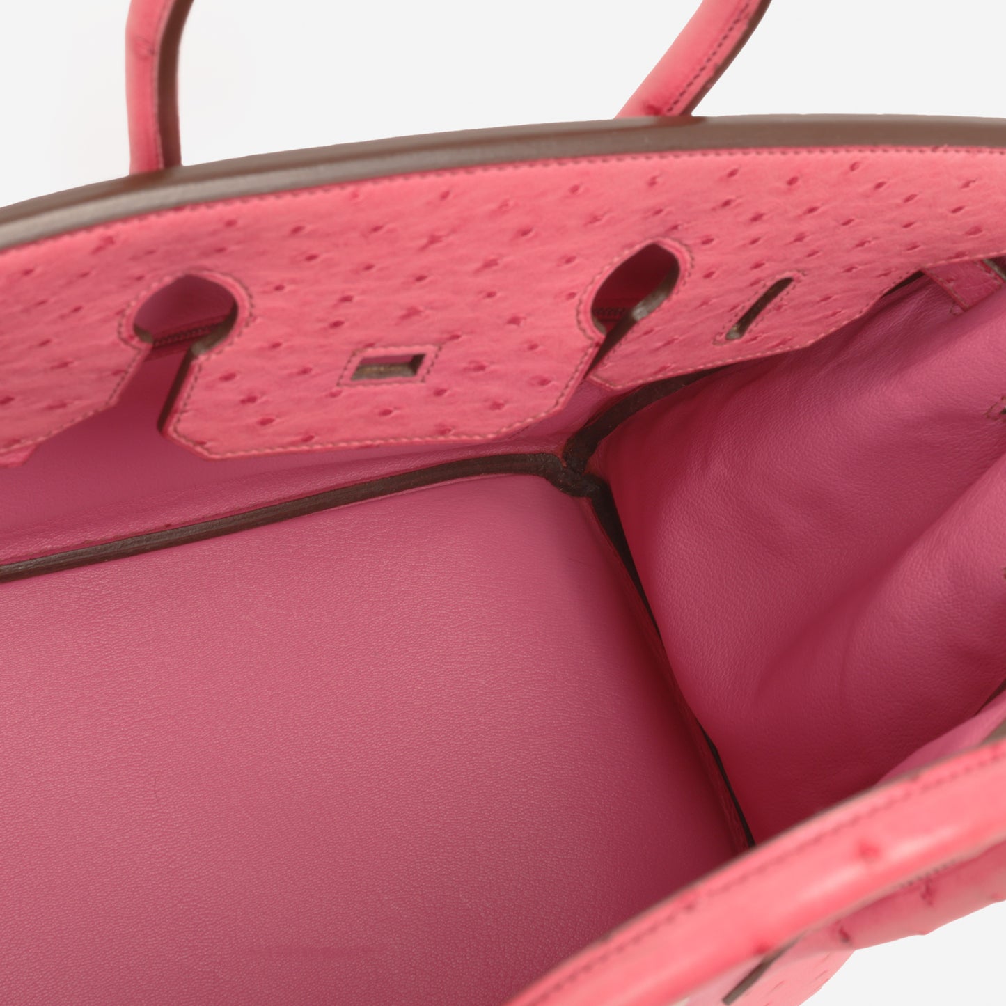 Hermès Birkin 35 - Fuchsia Ostrich | Palladium Hardware