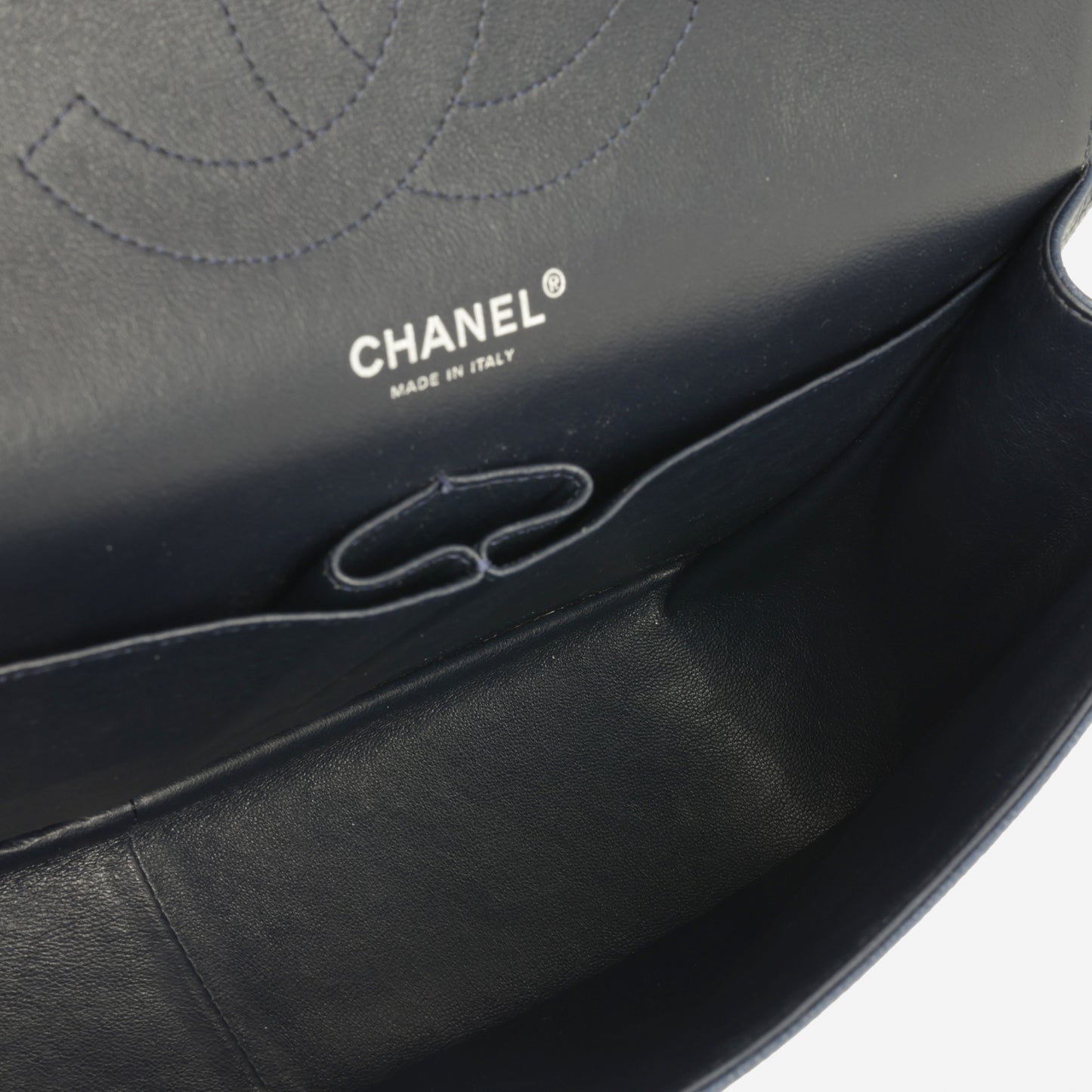 Chanel Classic Jumbo Double Flap - Navy Caviar | Silver Hardware