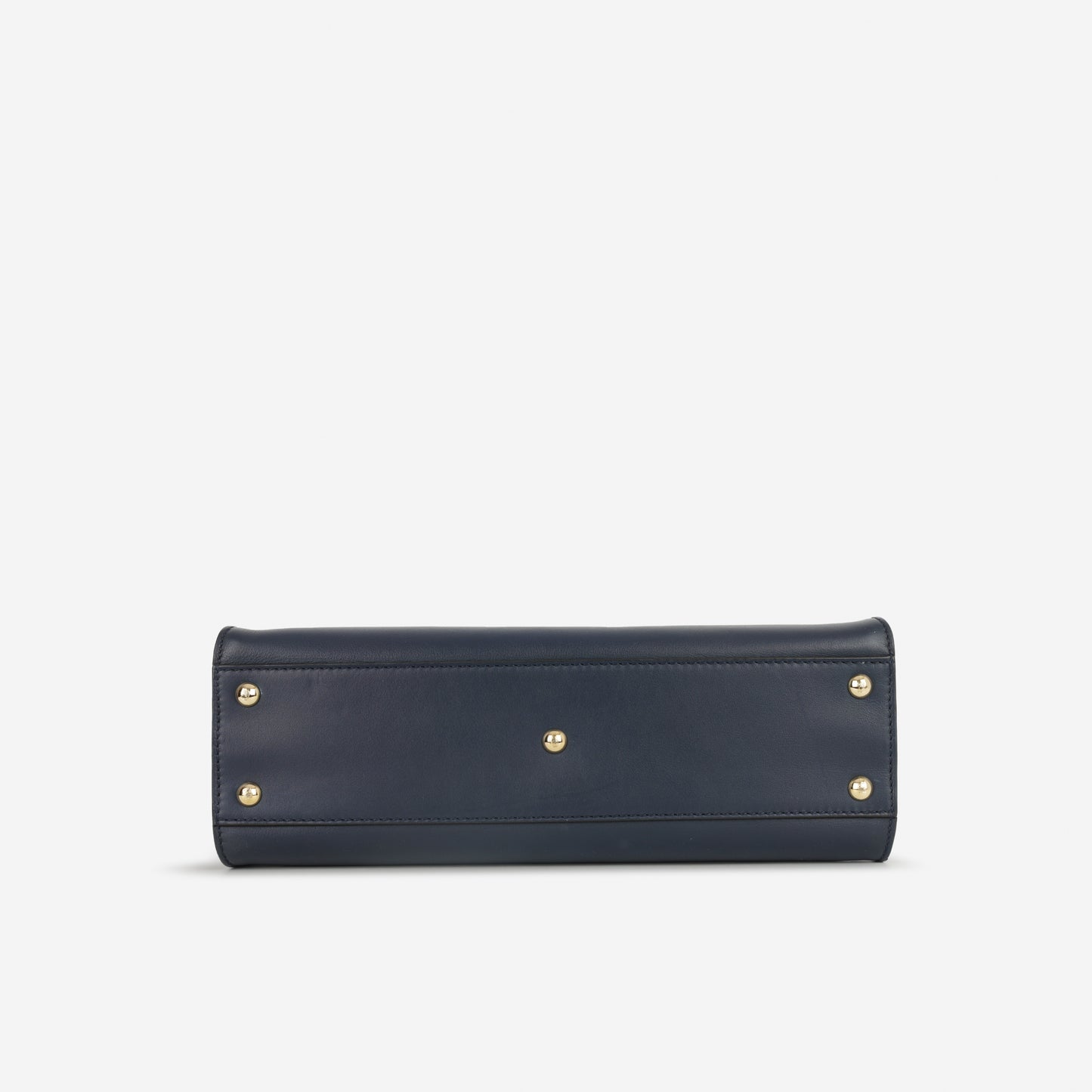 Fendi Medium Peekaboo - Navy Lambskin | Gold Hardware