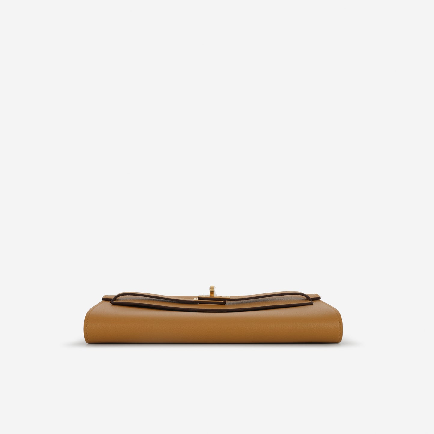 Hermès Kelly To Go Wallet - Caramel Evercolor | Gold Hardware