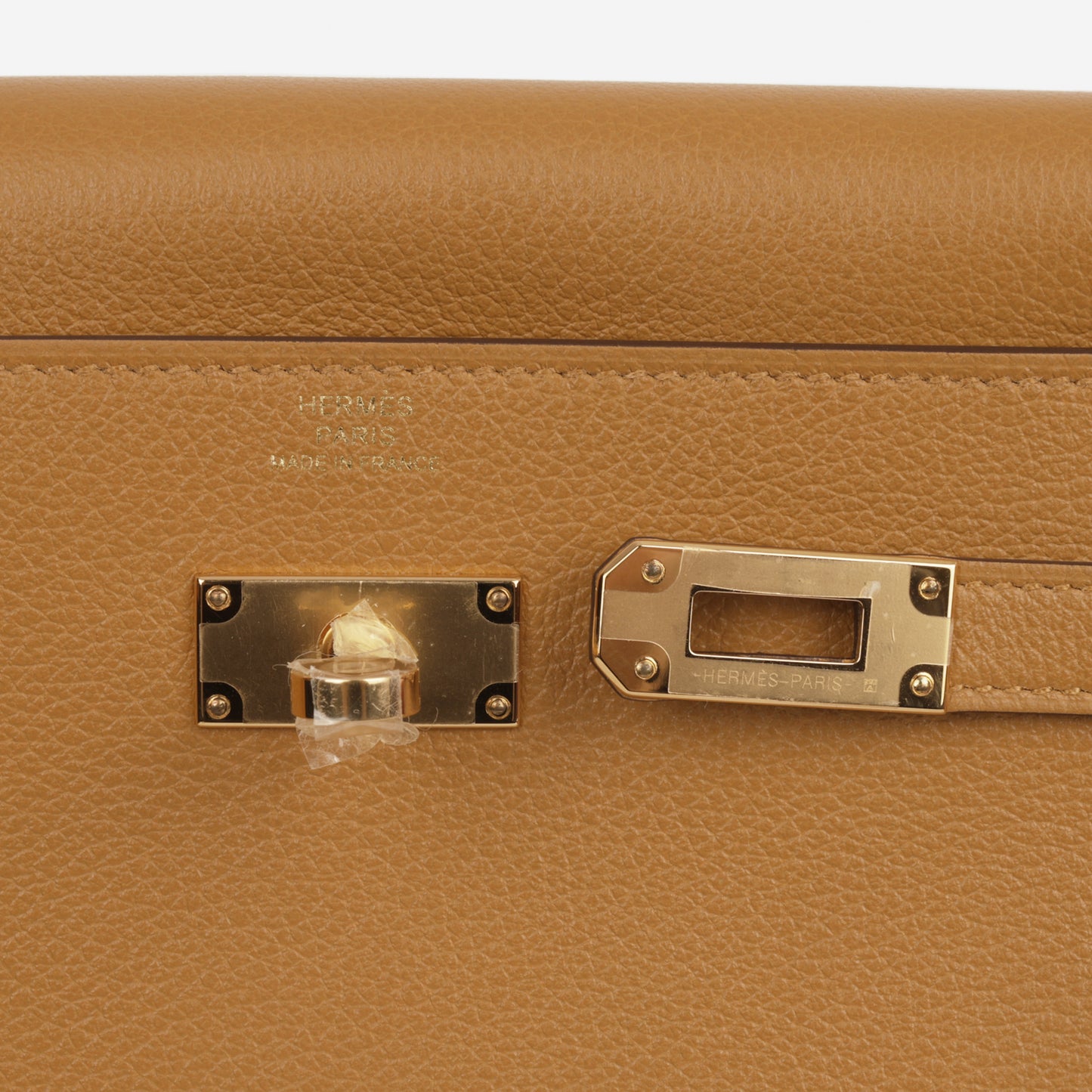 Hermès Kelly To Go Wallet - Caramel Evercolor | Gold Hardware