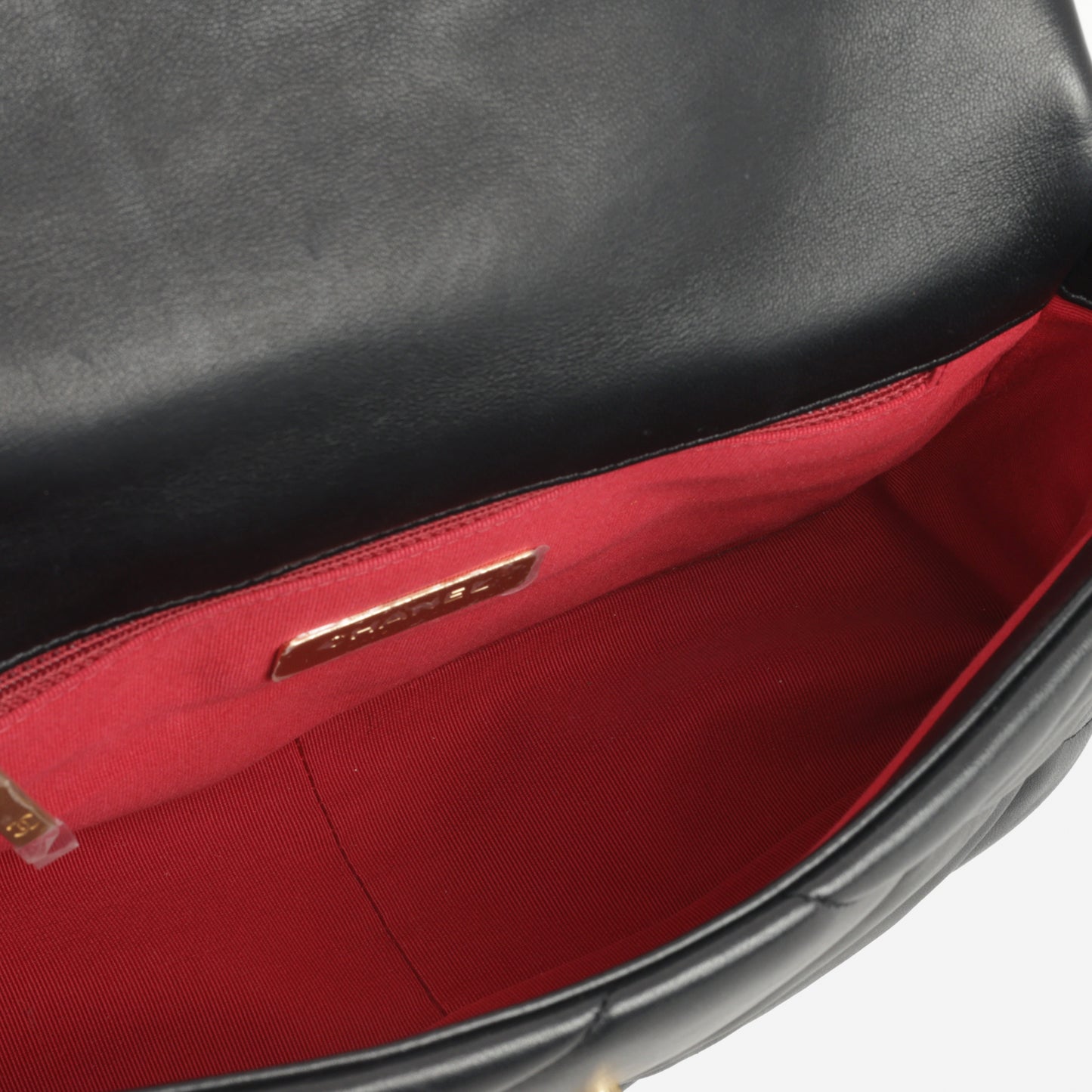 Chanel Small 19 Flap Bag - Black Lambskin | Gold & Silver Hardware