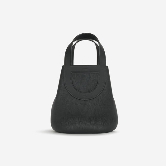 Hermès In-The-Loop 18 Bag - Black Clemence/Swift | Palladium Hardware