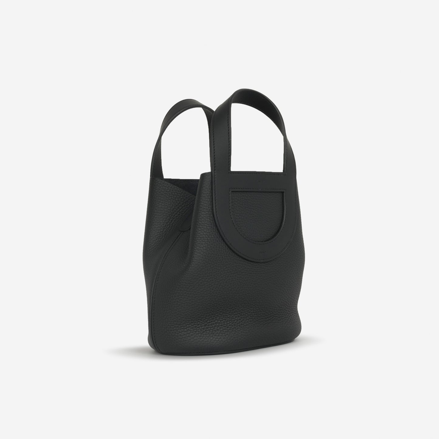 Hermès In-The-Loop 18 Bag - Black Clemence/Swift | Palladium Hardware