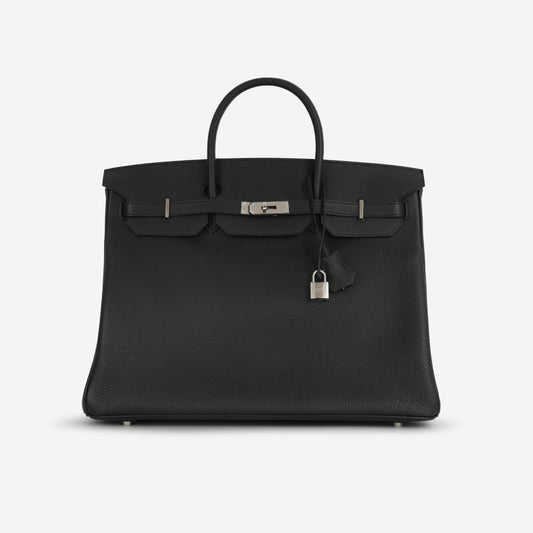 Hermès Birkin 40 - Black Togo | Palladium Hardware