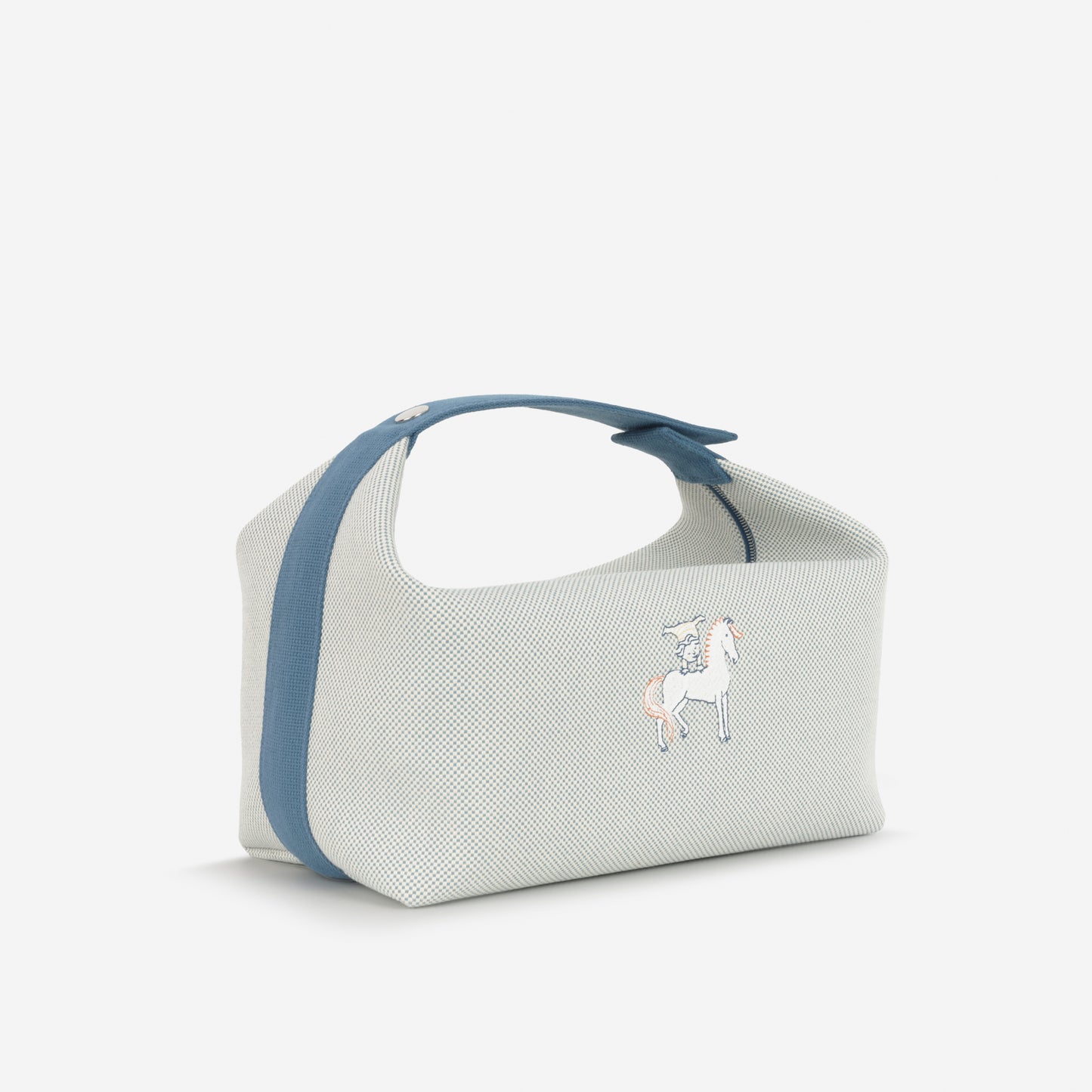 Hermès Bride-A-Brac Cabriole GM - Bleu Nattier | Palladium Hardware