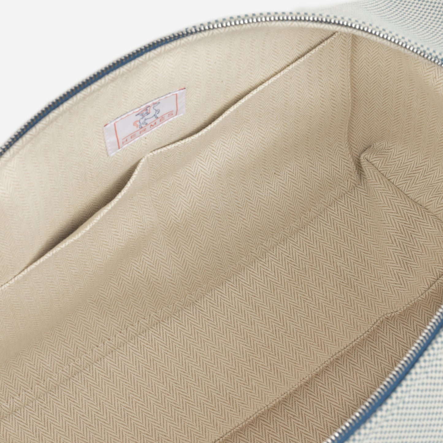 Hermès Bride-A-Brac Cabriole GM - Bleu Nattier | Palladium Hardware