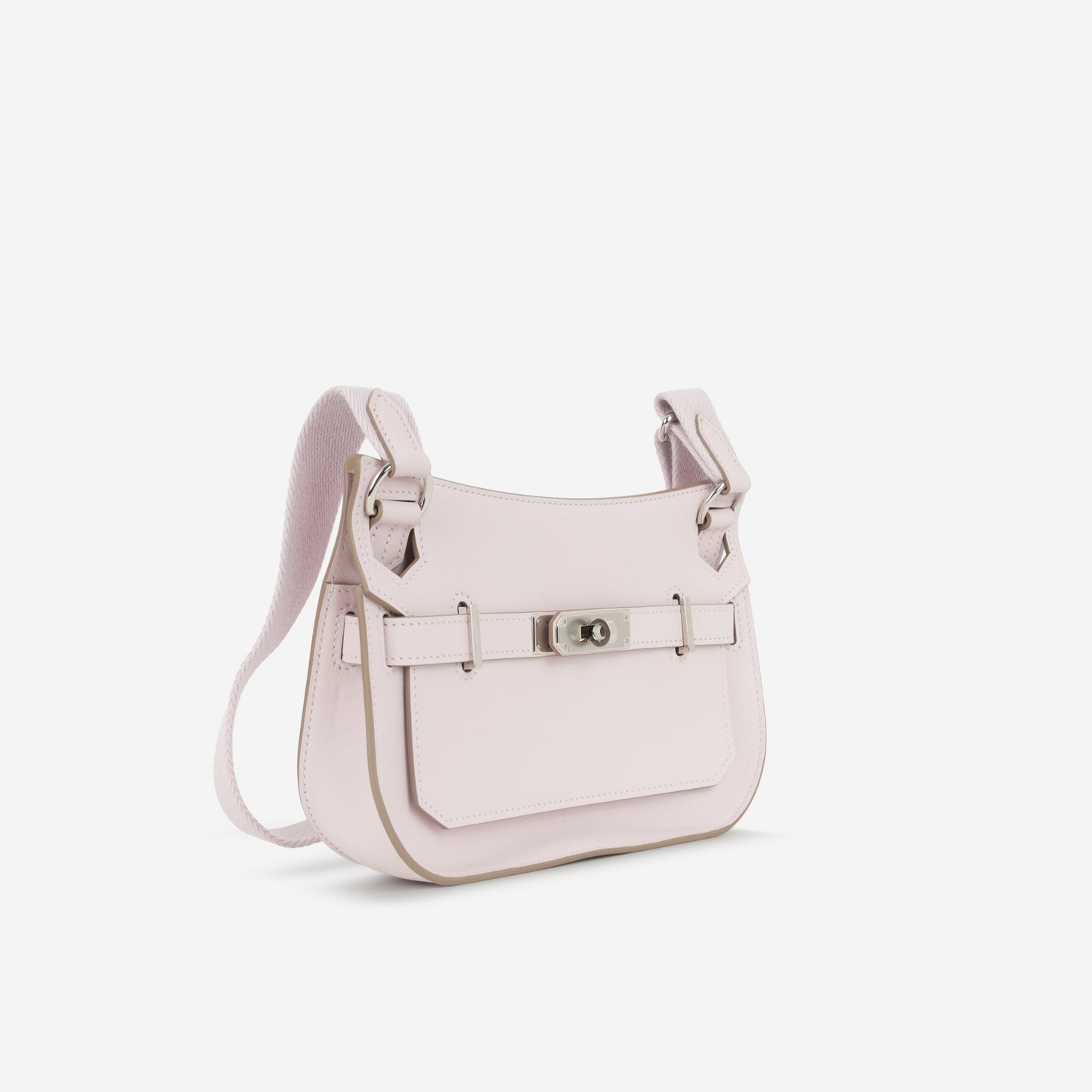 Hermès Mini Jypsiere - Mauve Pale Swift | Palladium Hardware