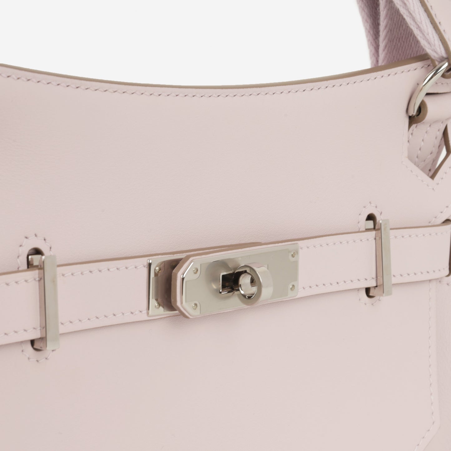 Hermès Mini Jypsiere - Mauve Pale Swift | Palladium Hardware