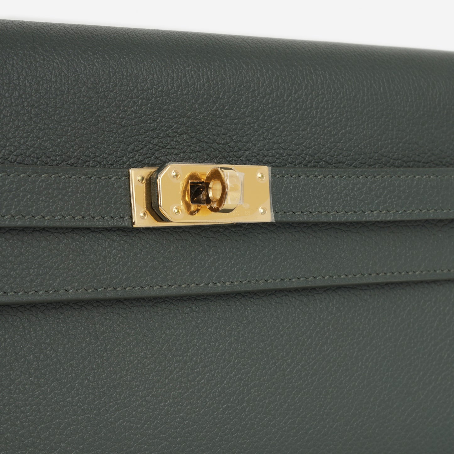 Hermès Kelly To Go Wallet - Vert Mangrove Evercolor | Gold Hardware