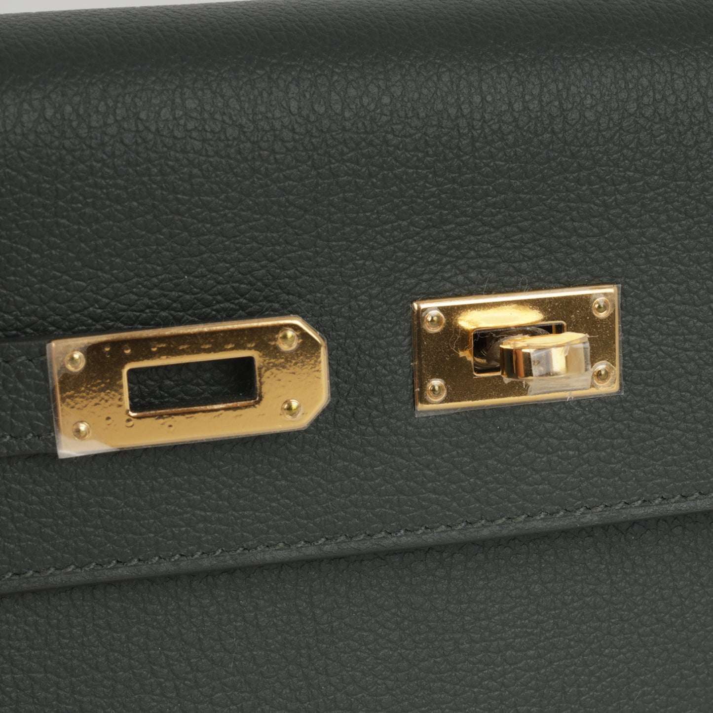 Hermès Kelly To Go Wallet - Vert Mangrove Evercolor | Gold Hardware