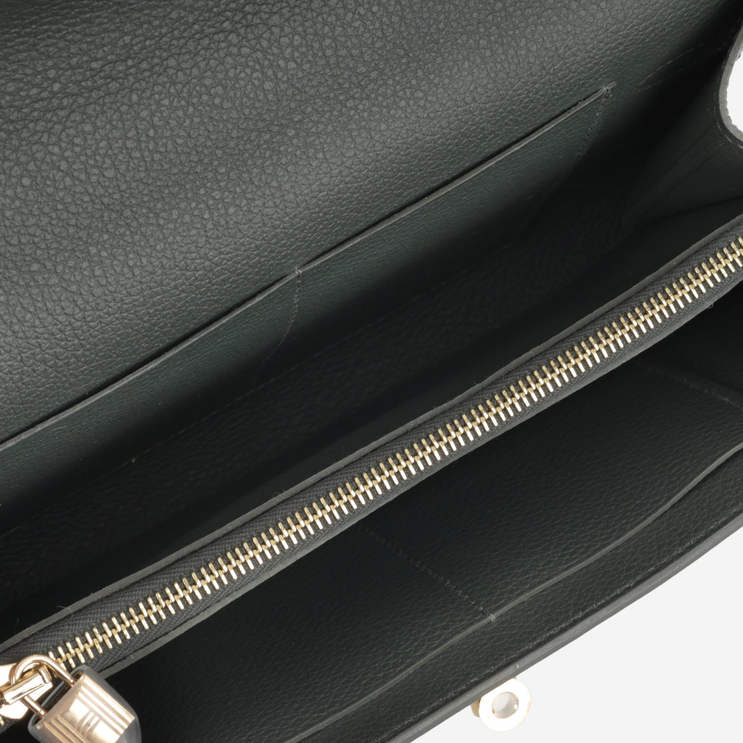 Hermès Kelly To Go Wallet - Vert Mangrove Evercolor | Gold Hardware