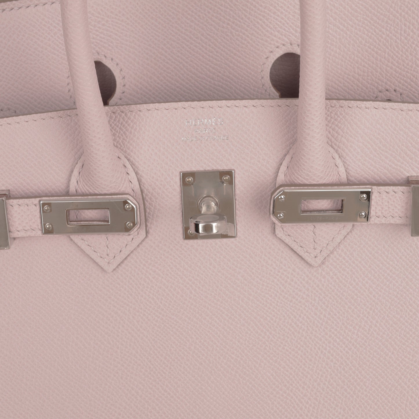 Hermès Birkin 25 Sellier - Mauve Pale Epsom | Palladium Hardware