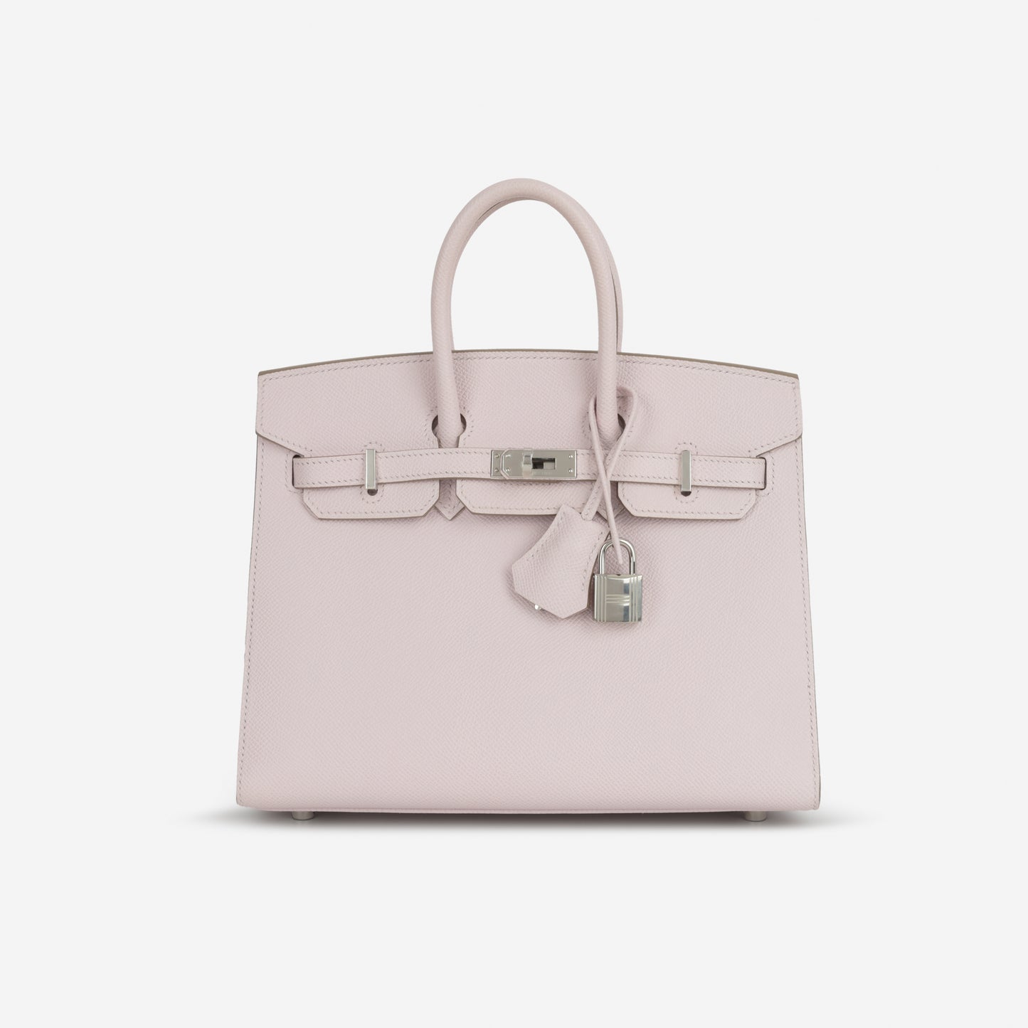 Hermès Birkin 25 Sellier - Mauve Pale Epsom | Palladium Hardware