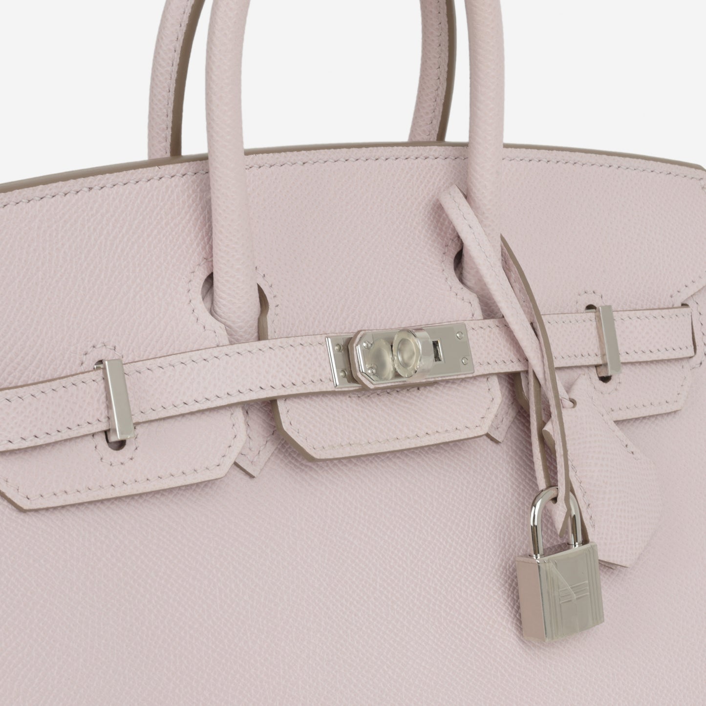 Hermès Birkin 25 Sellier - Mauve Pale Epsom | Palladium Hardware