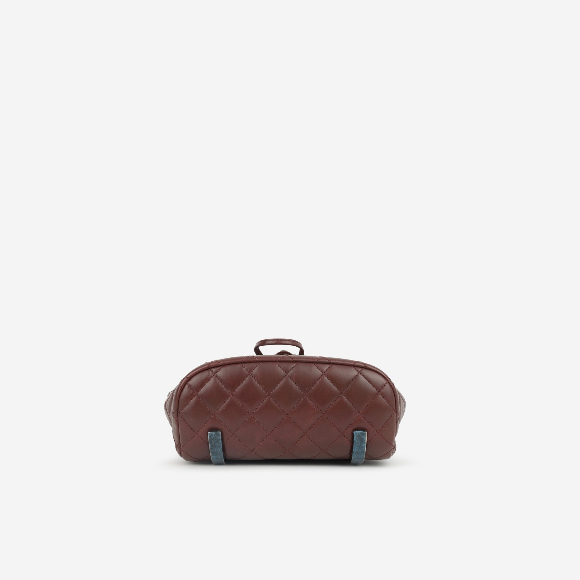 Chanel Mountain Backpack - Burgundy Calfskin | Ruthenium Hardware - Bagista