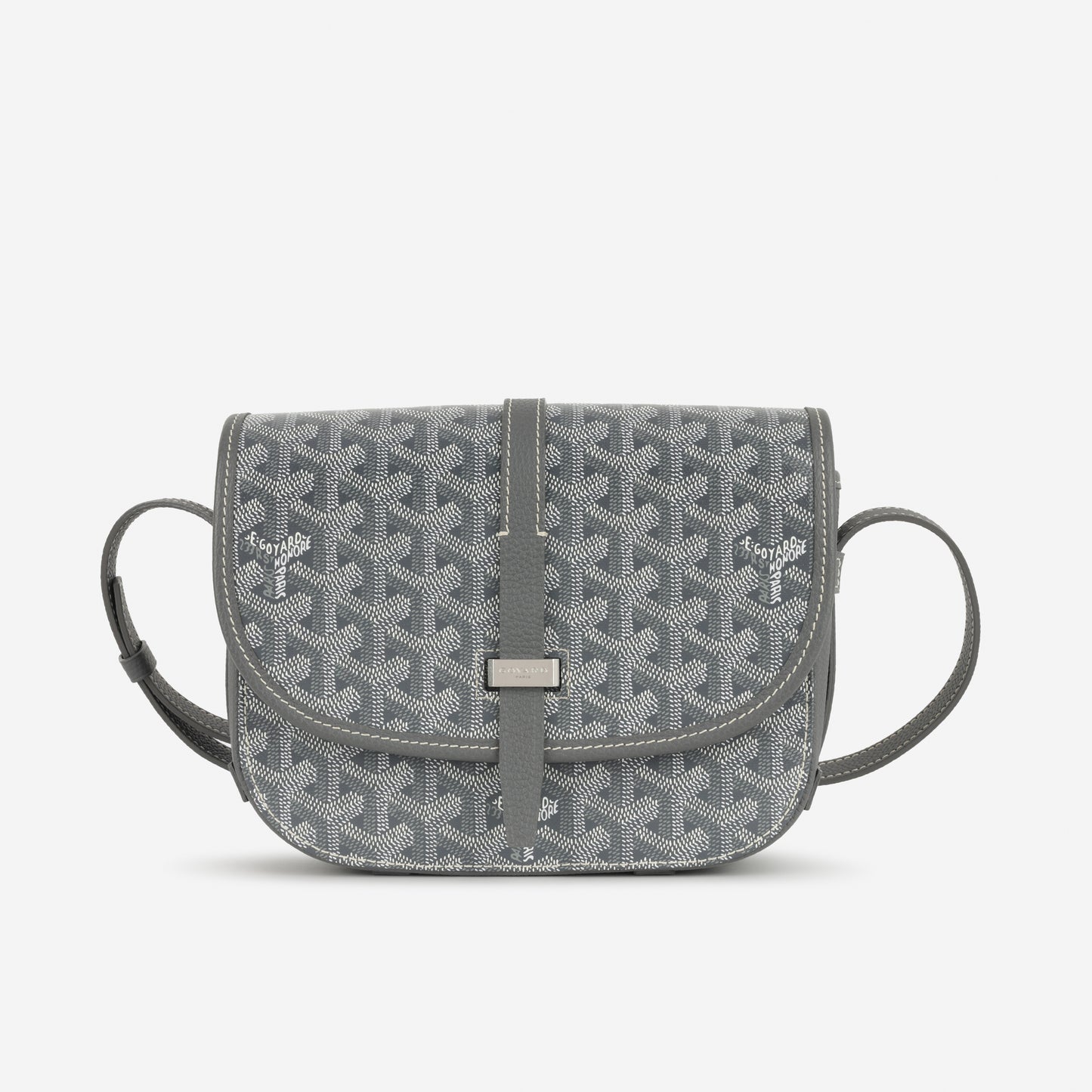 Goyard Belvedere PM - Grey Goyardine | Palladium Hardware