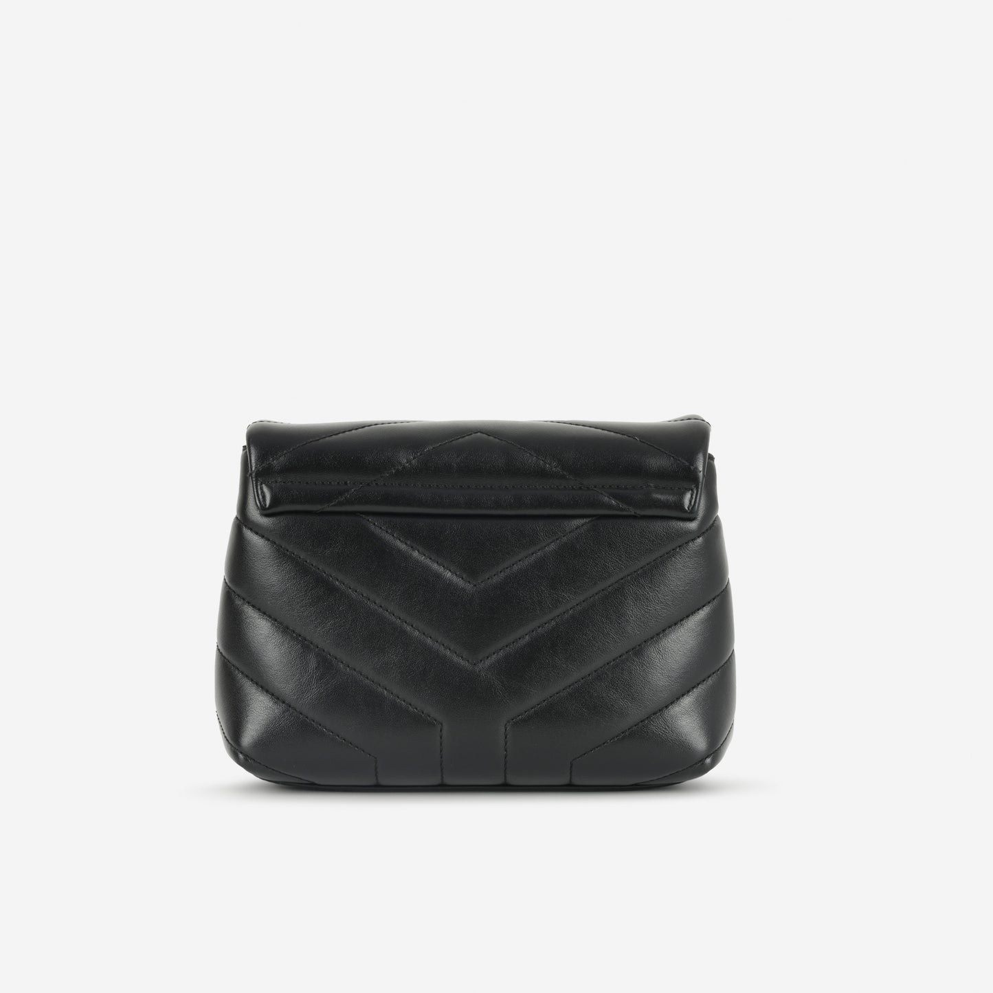 Saint Laurent Toy LouLou Bag - Black Calfskin | Gold Hardware