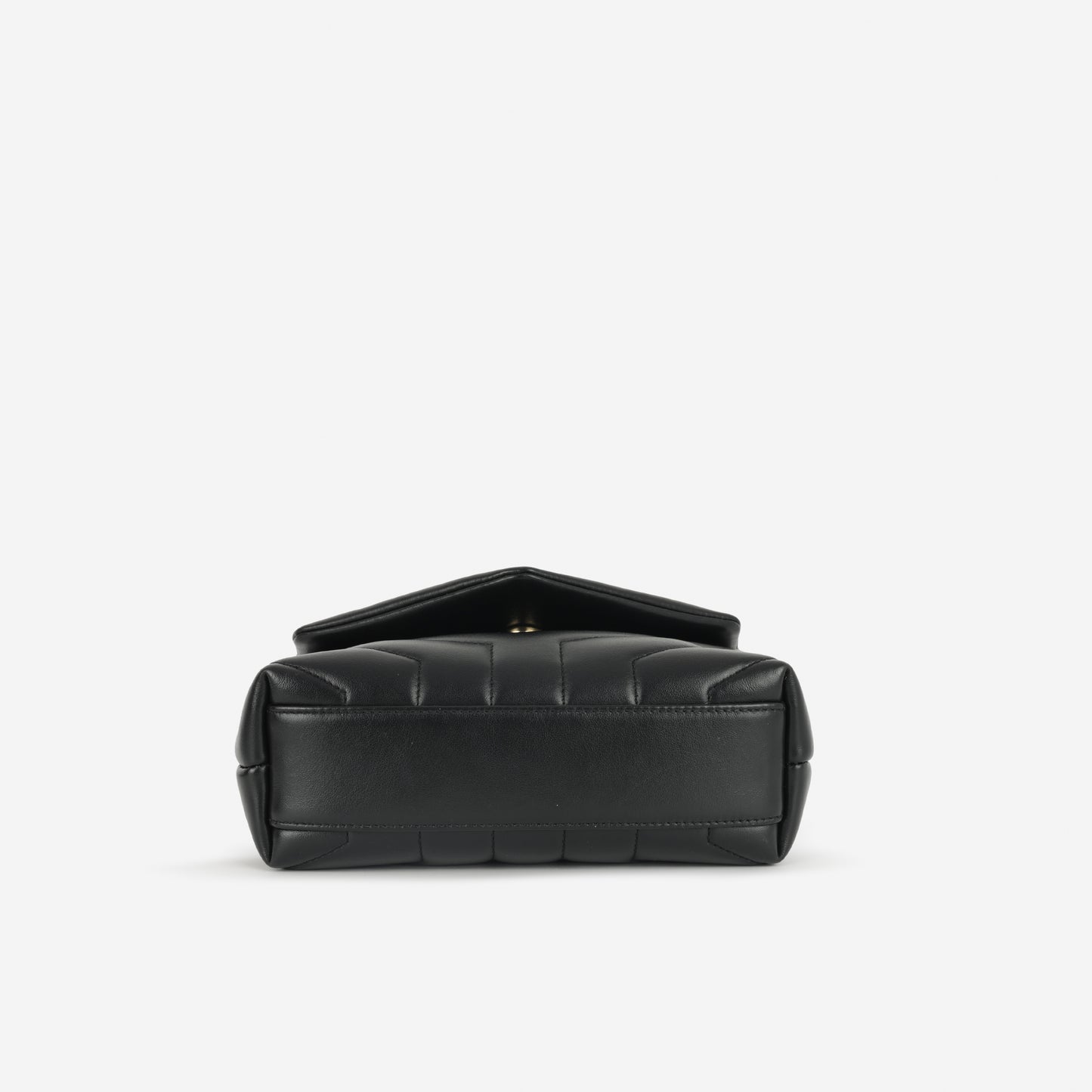 Saint Laurent Toy LouLou Bag - Black Calfskin | Gold Hardware