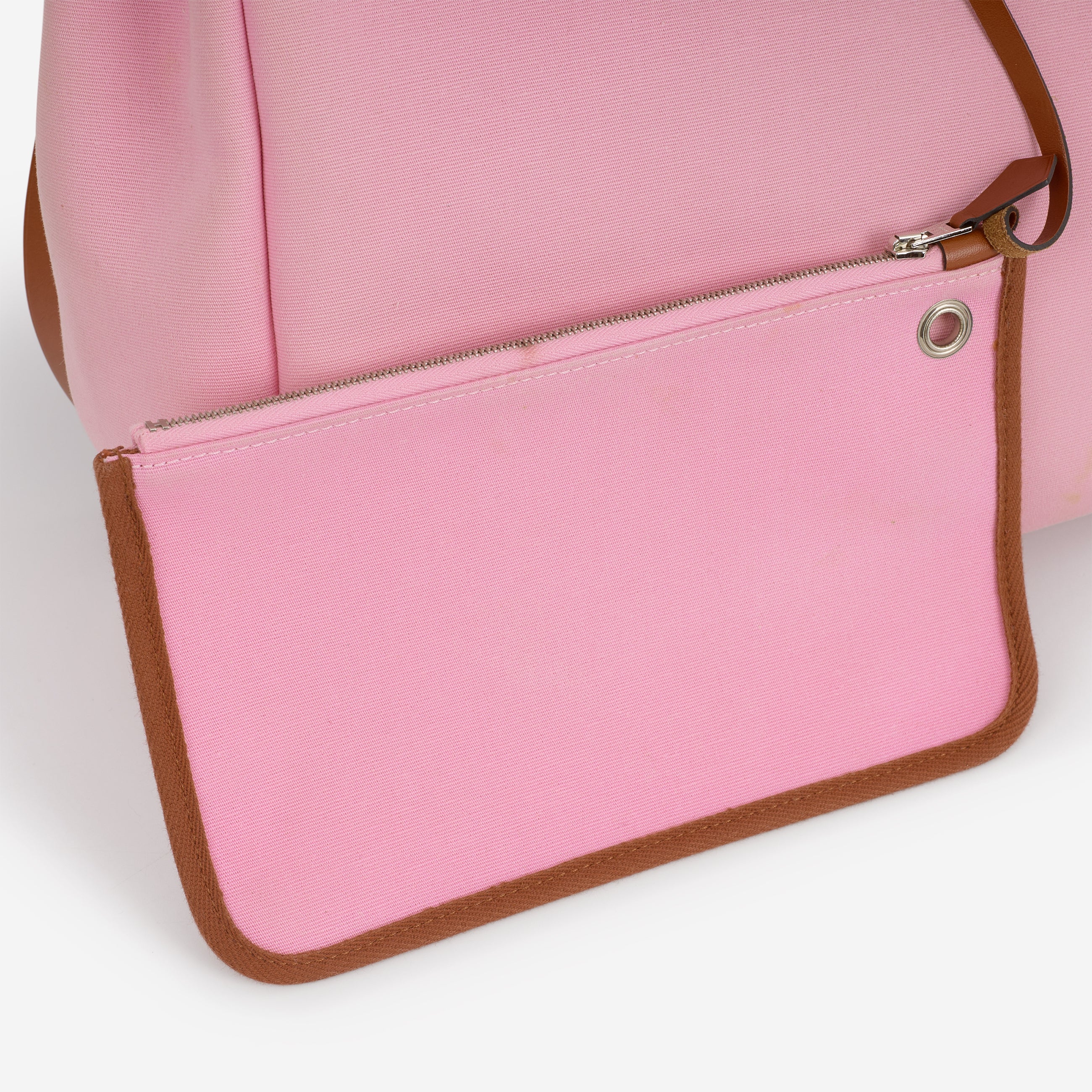 Hermès Herbag 31 - Bubblegum Canvas / Cuivre Hunter | Palladium