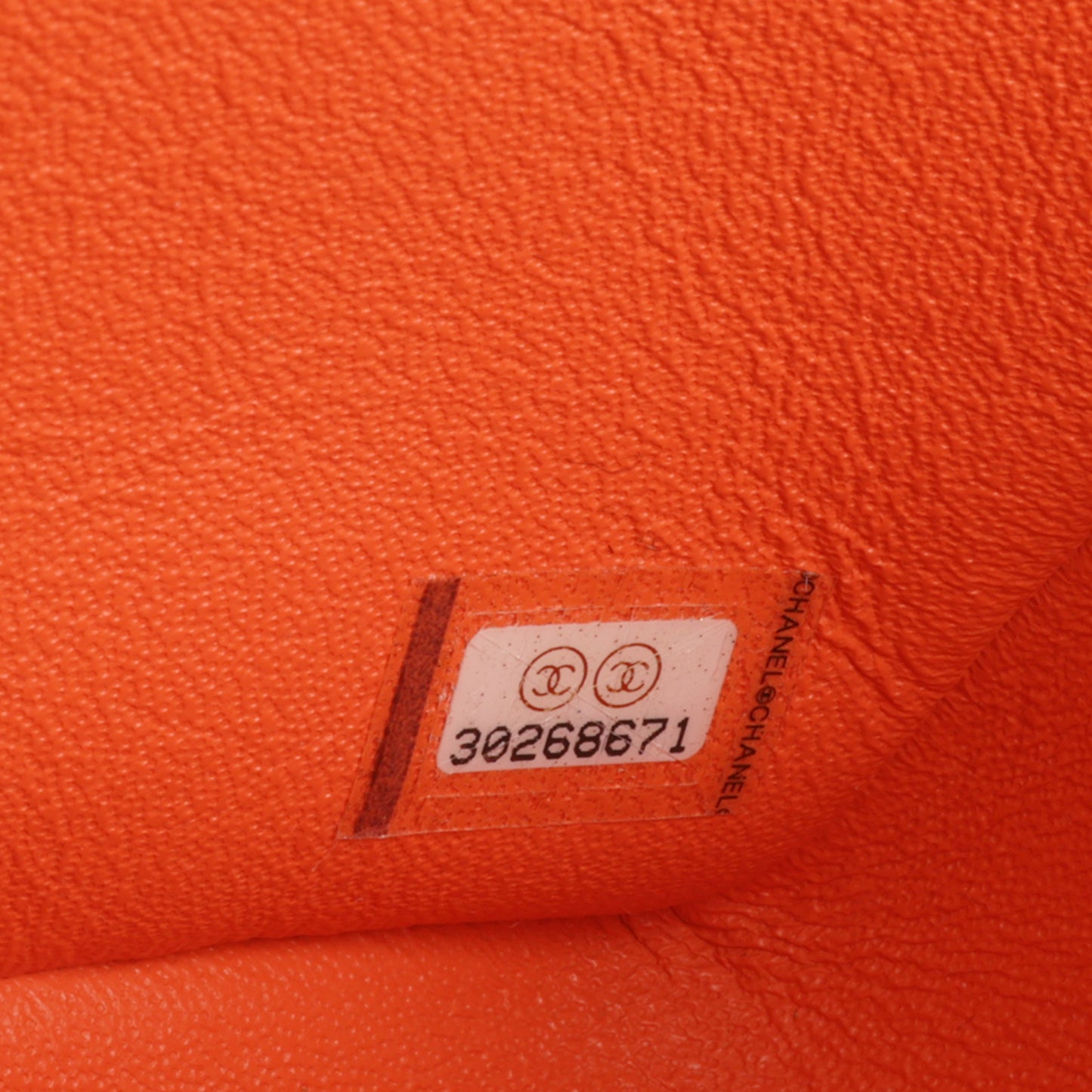 Chanel Mini Rectangular - Orange Lambskin | Champagne Gold Hardware