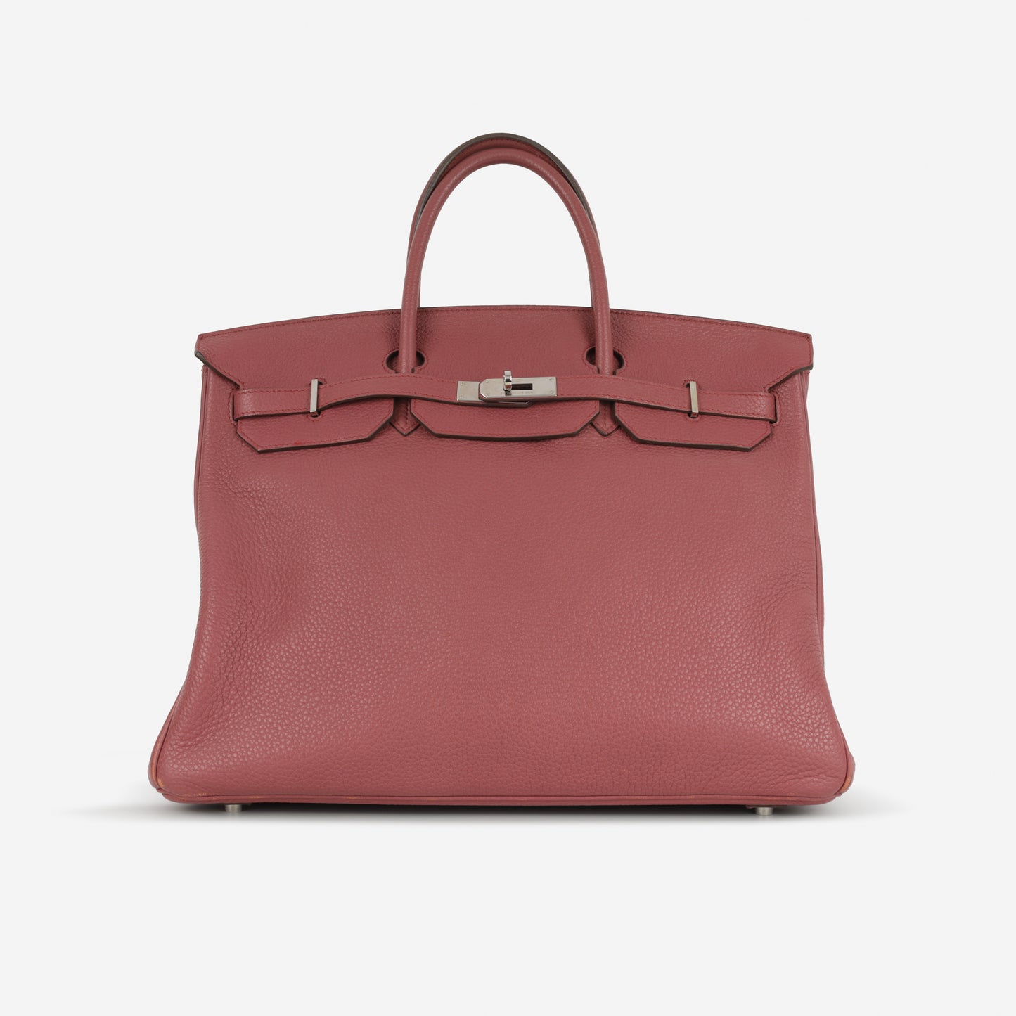 Hermès Birkin 40 - Bois De Rose Clemence | Palladium Hardware - Bagista